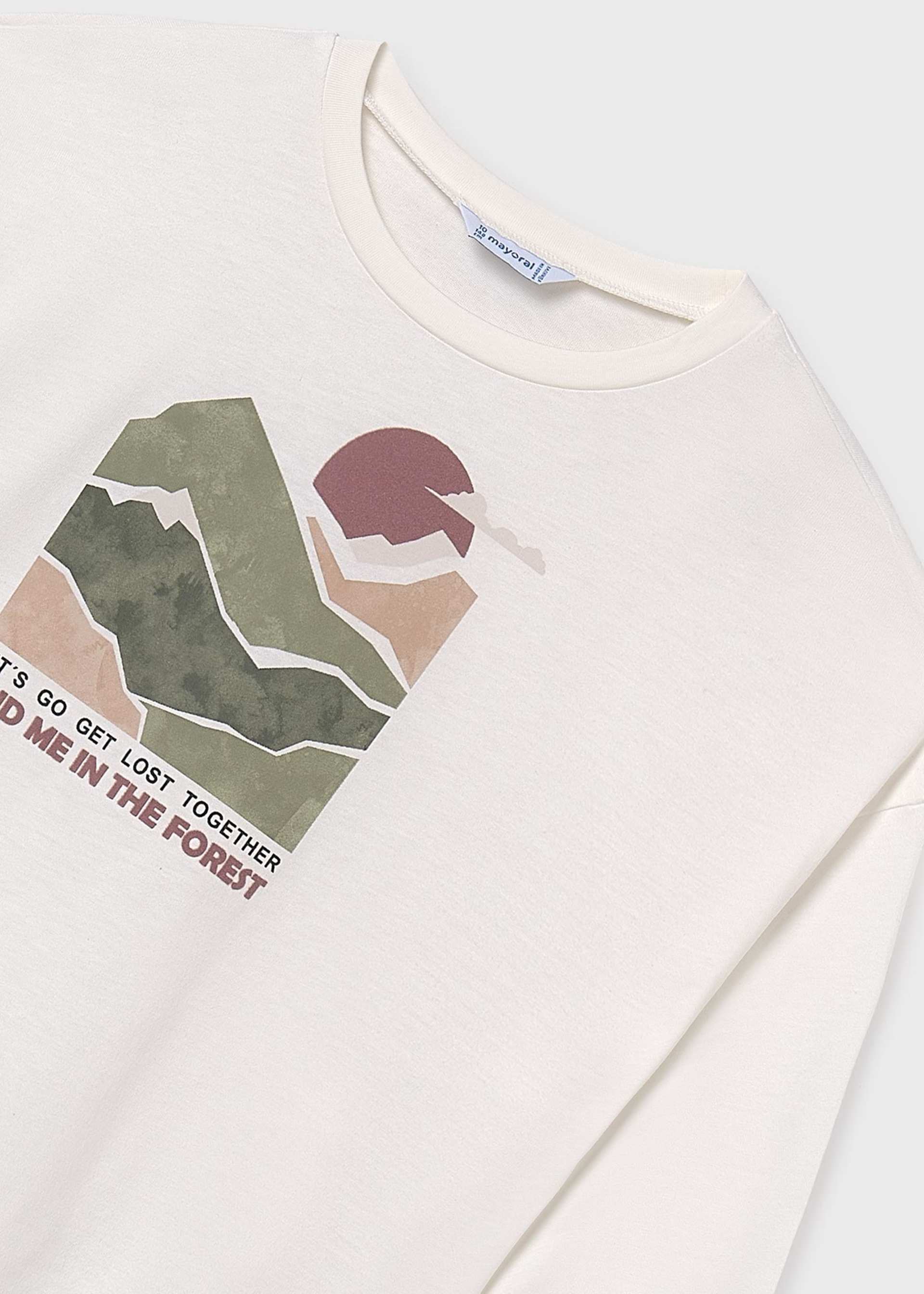 Shirt Printmotiv Teenager Mädchen