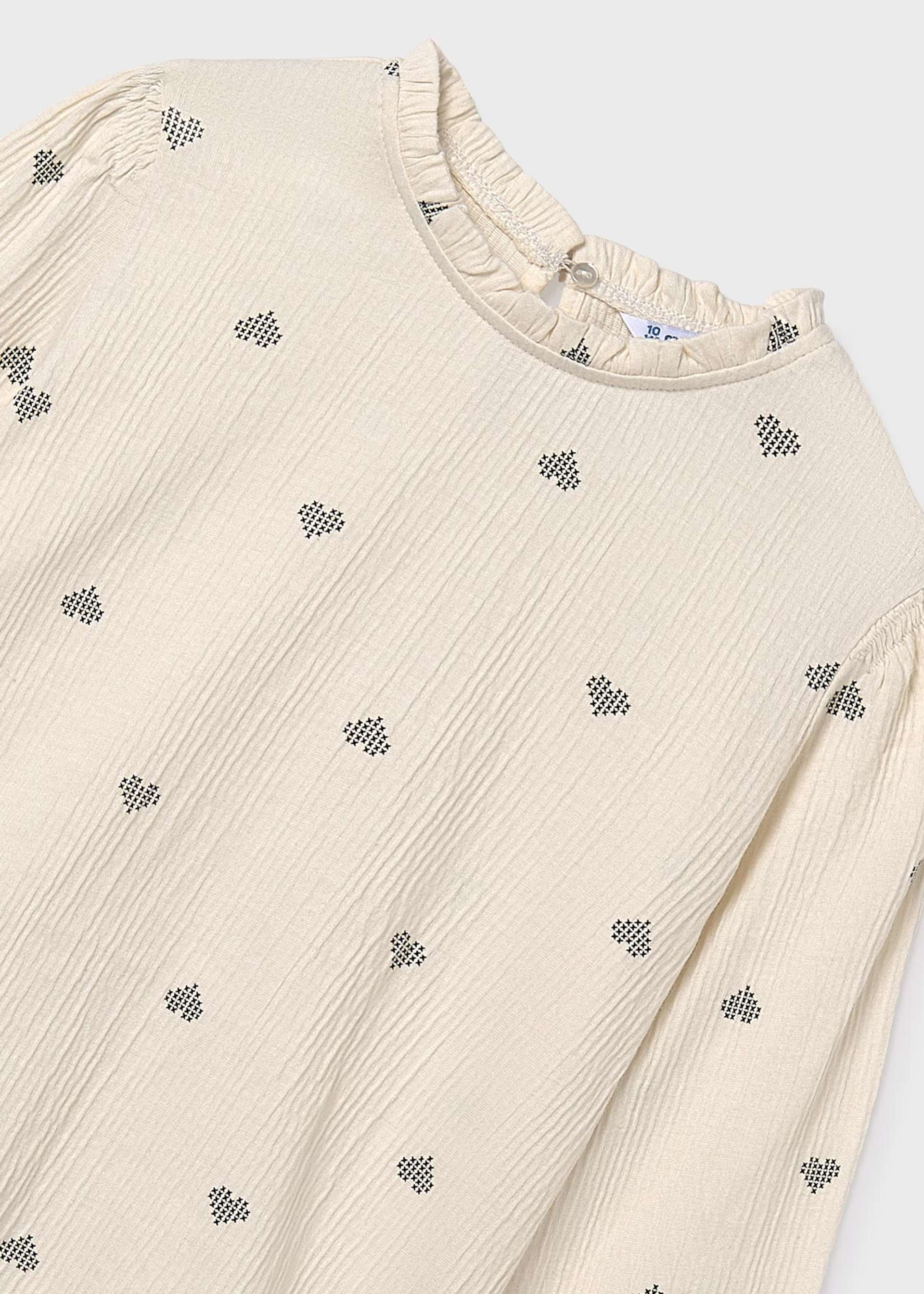 Girls bambula T-shirt