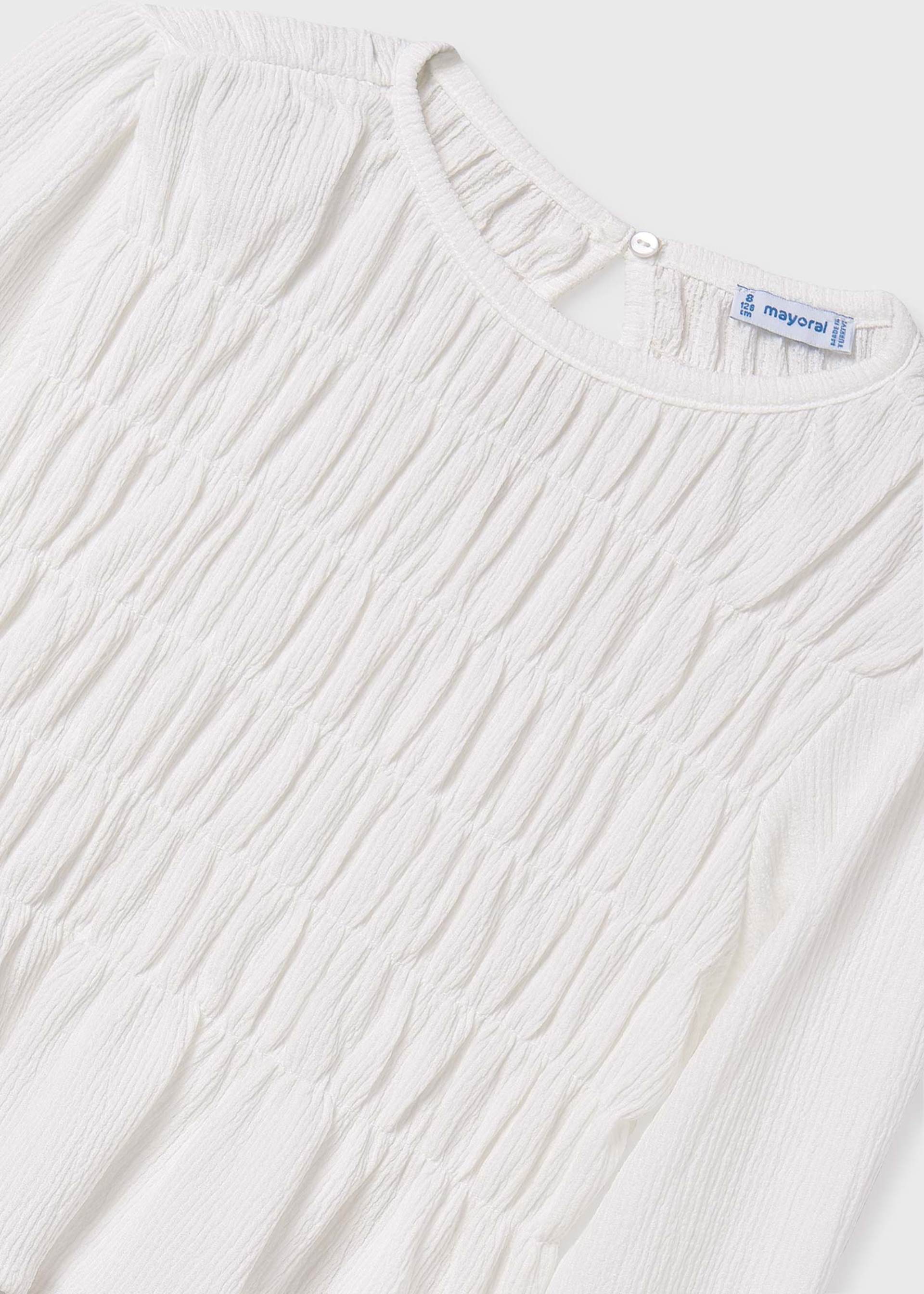 Blusa arricciata ragazza