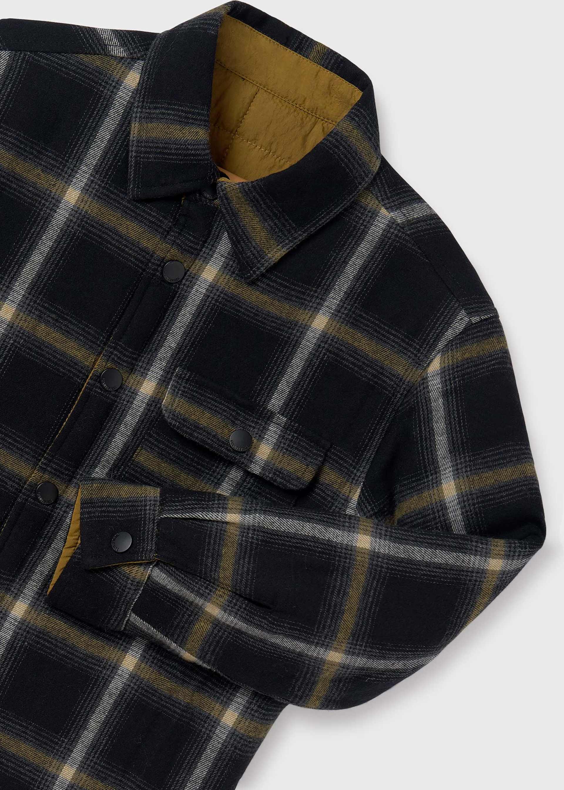 Koszula wierzchnia dwustronna pikowana dla chłopca