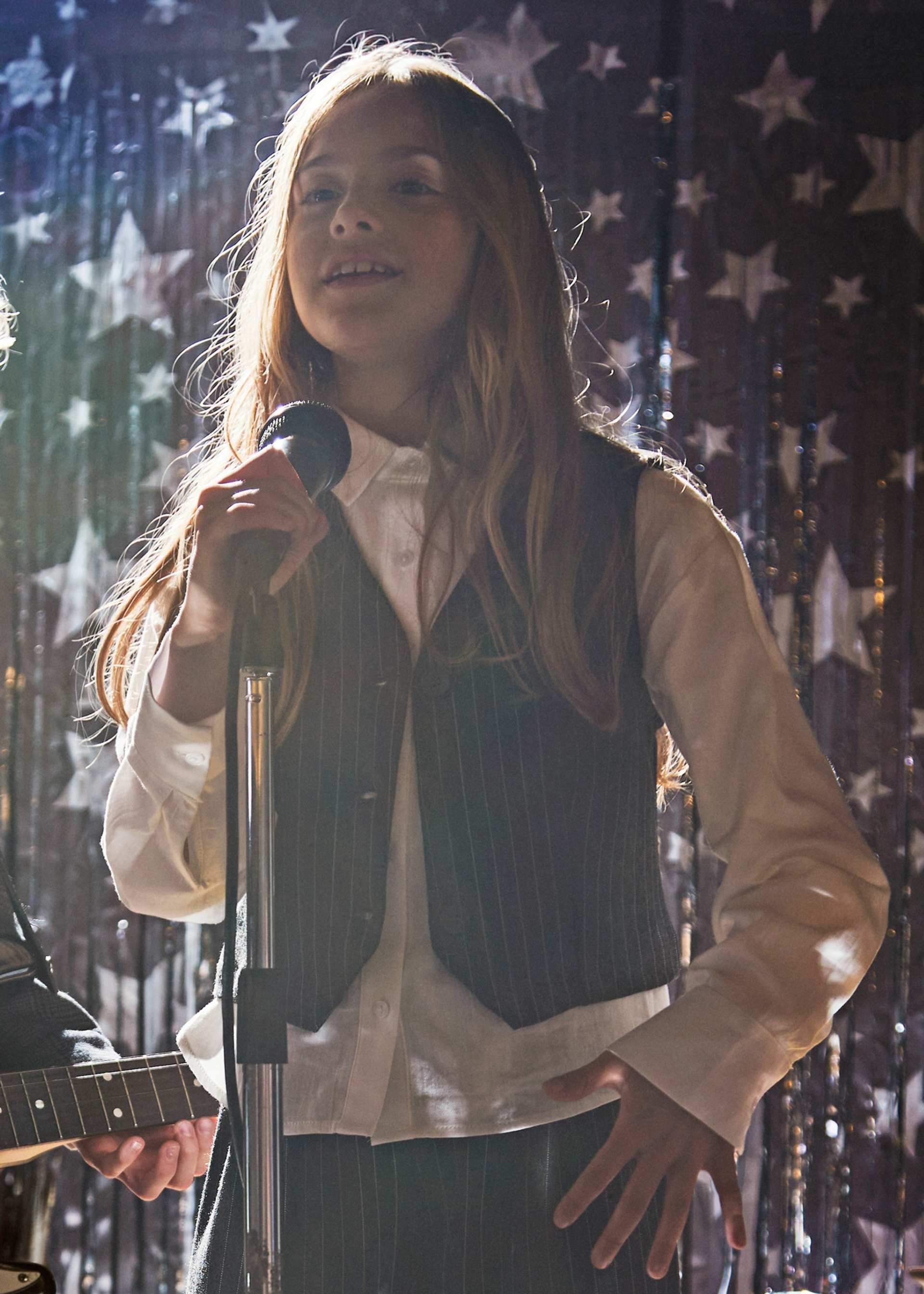 Gilet habillé fille