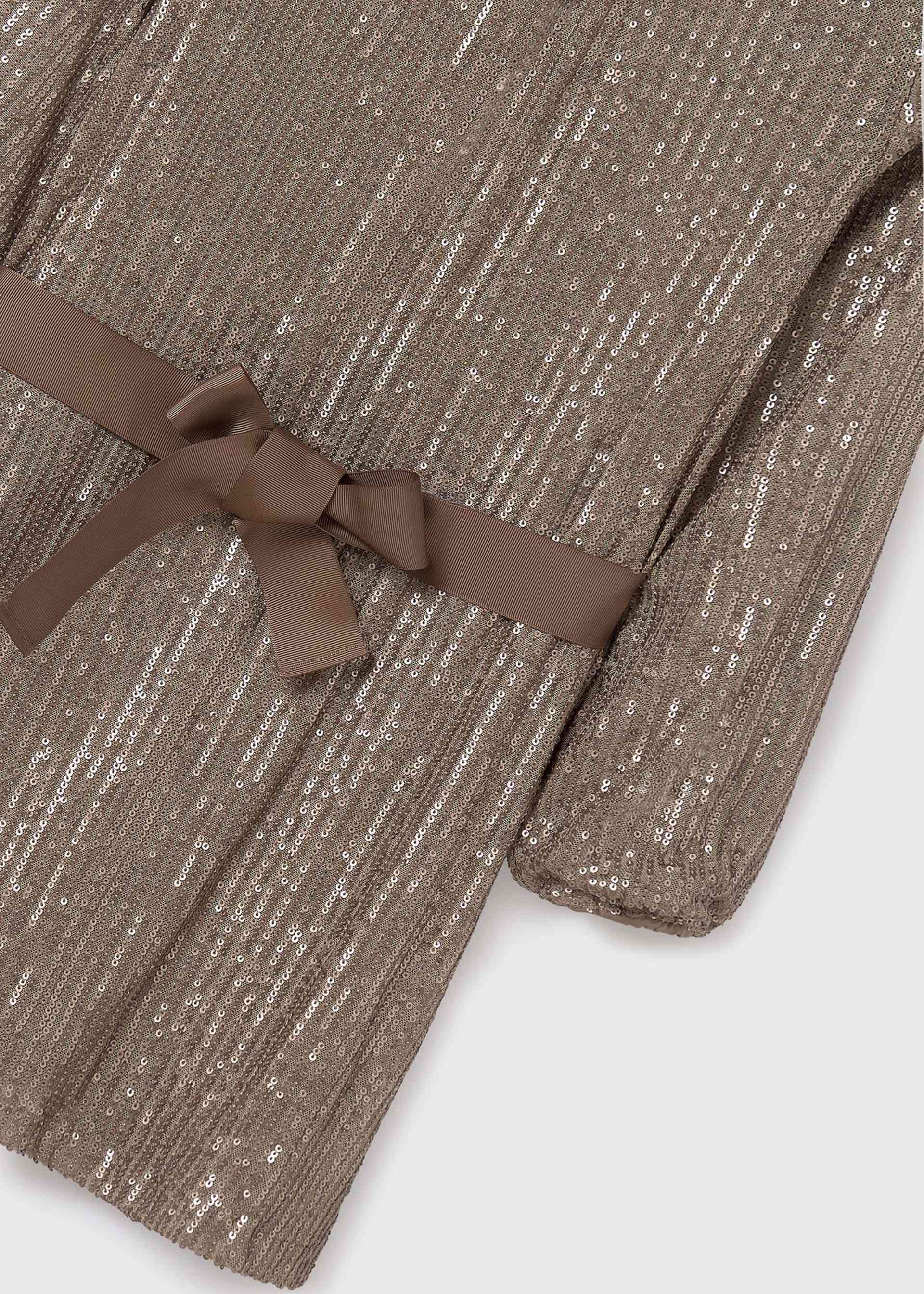 Vestido lantejoulas rapariga