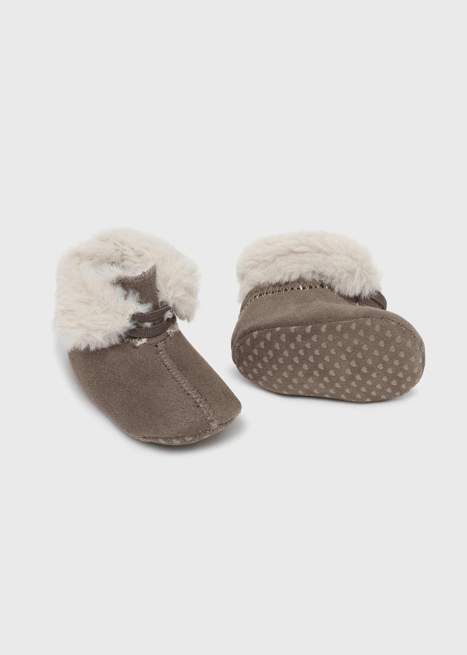 Scarpe pellicciotto neonato