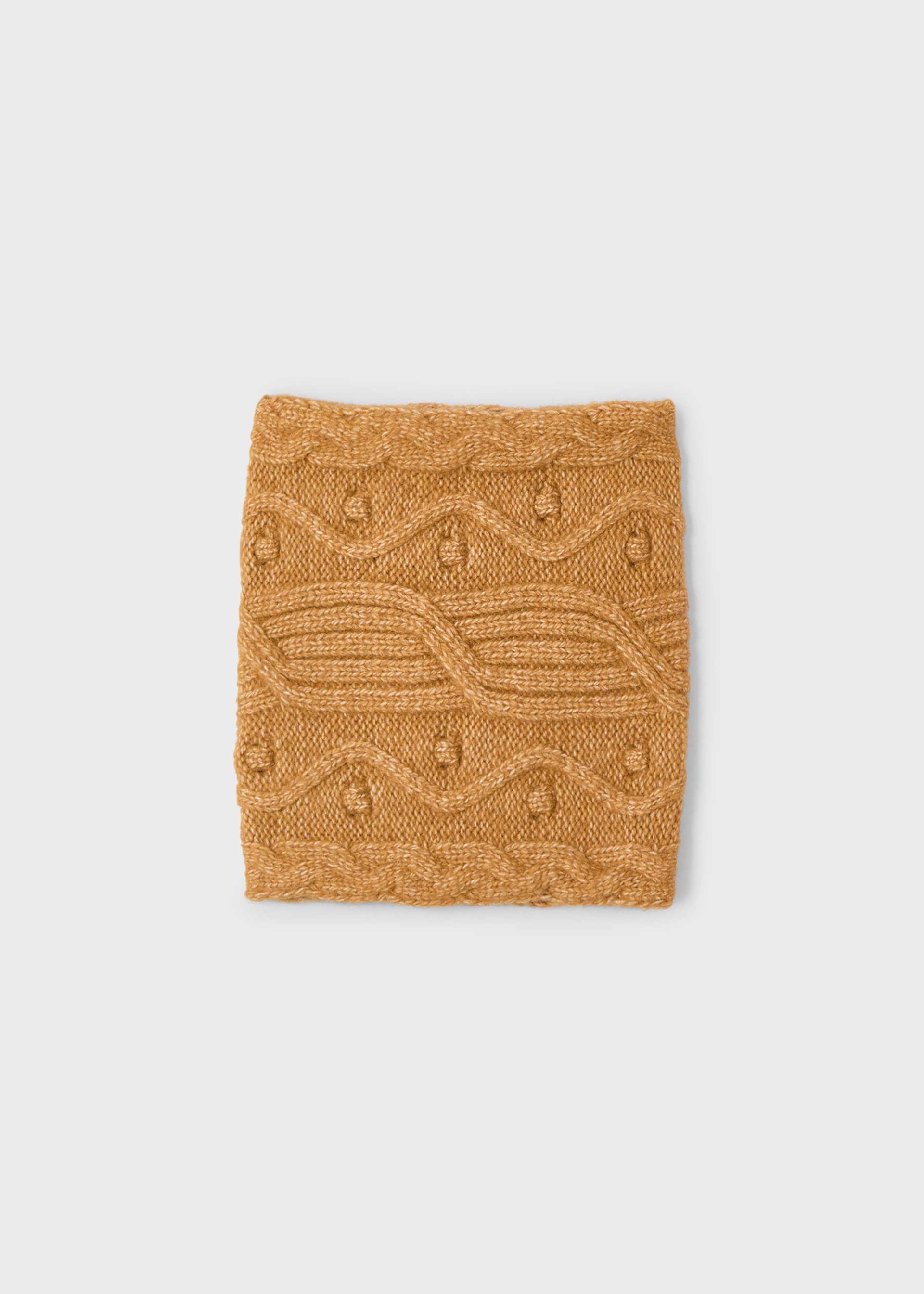 Komin dziewczęcy trykotowy