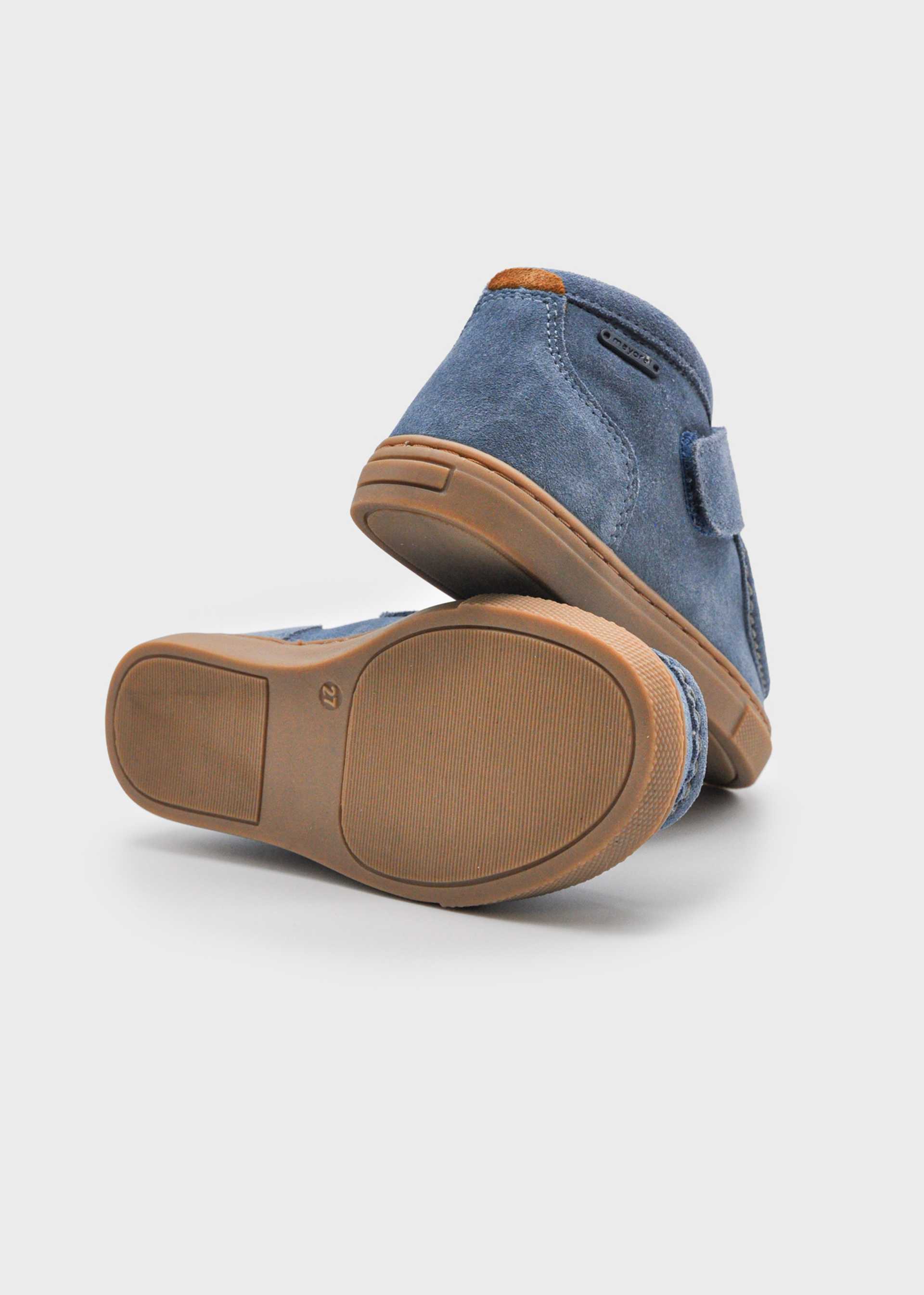 Wildleder-Halbstiefel Nähten Jungen