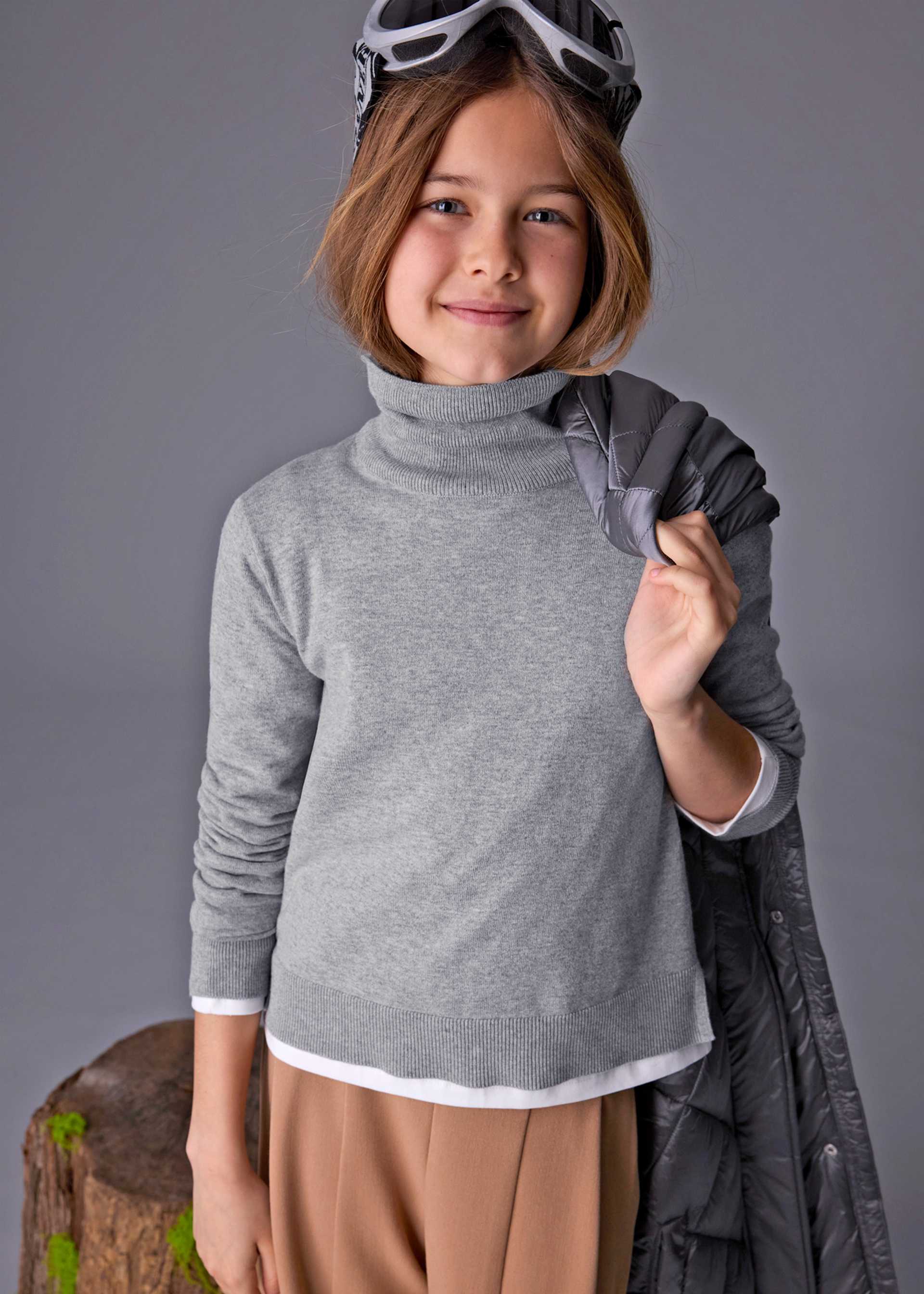 Girl Basic Turtleneck Jumper