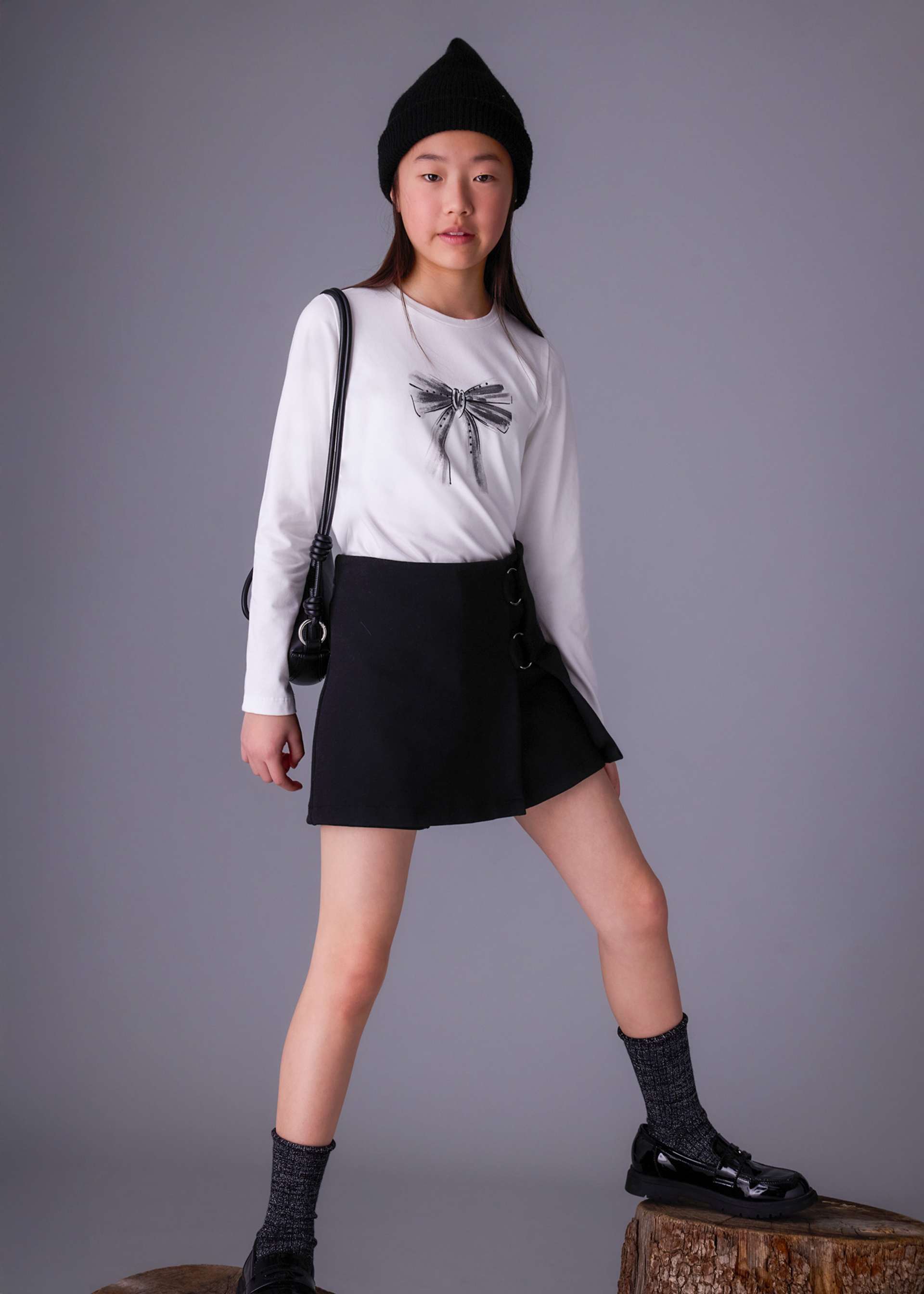 Shirt basic Text Teenager Mädchen Shirt basic Text Teenager Mädchen