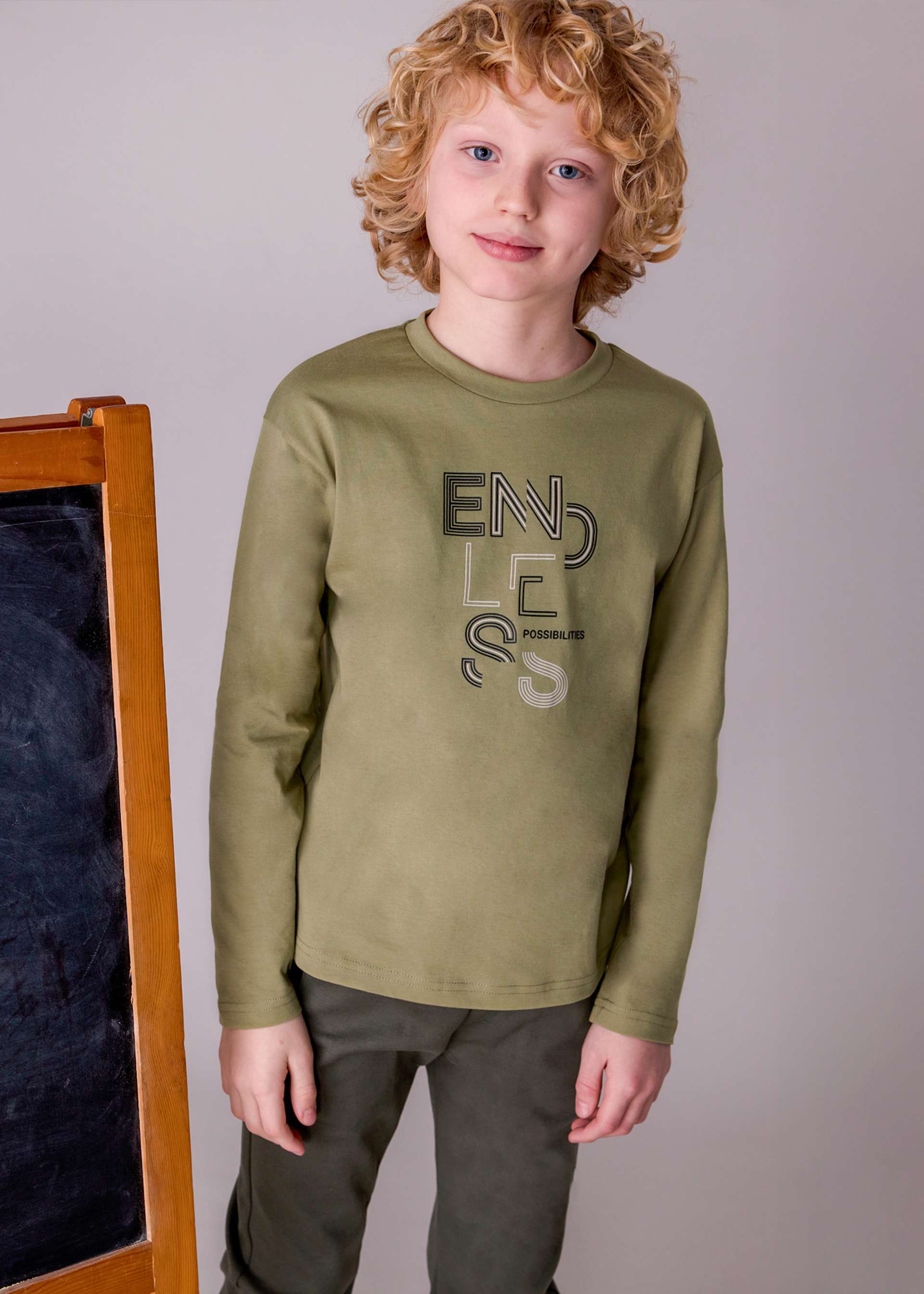 Shirt Text basic Teenager Jungen Shirt Text basic Teenager Jungen