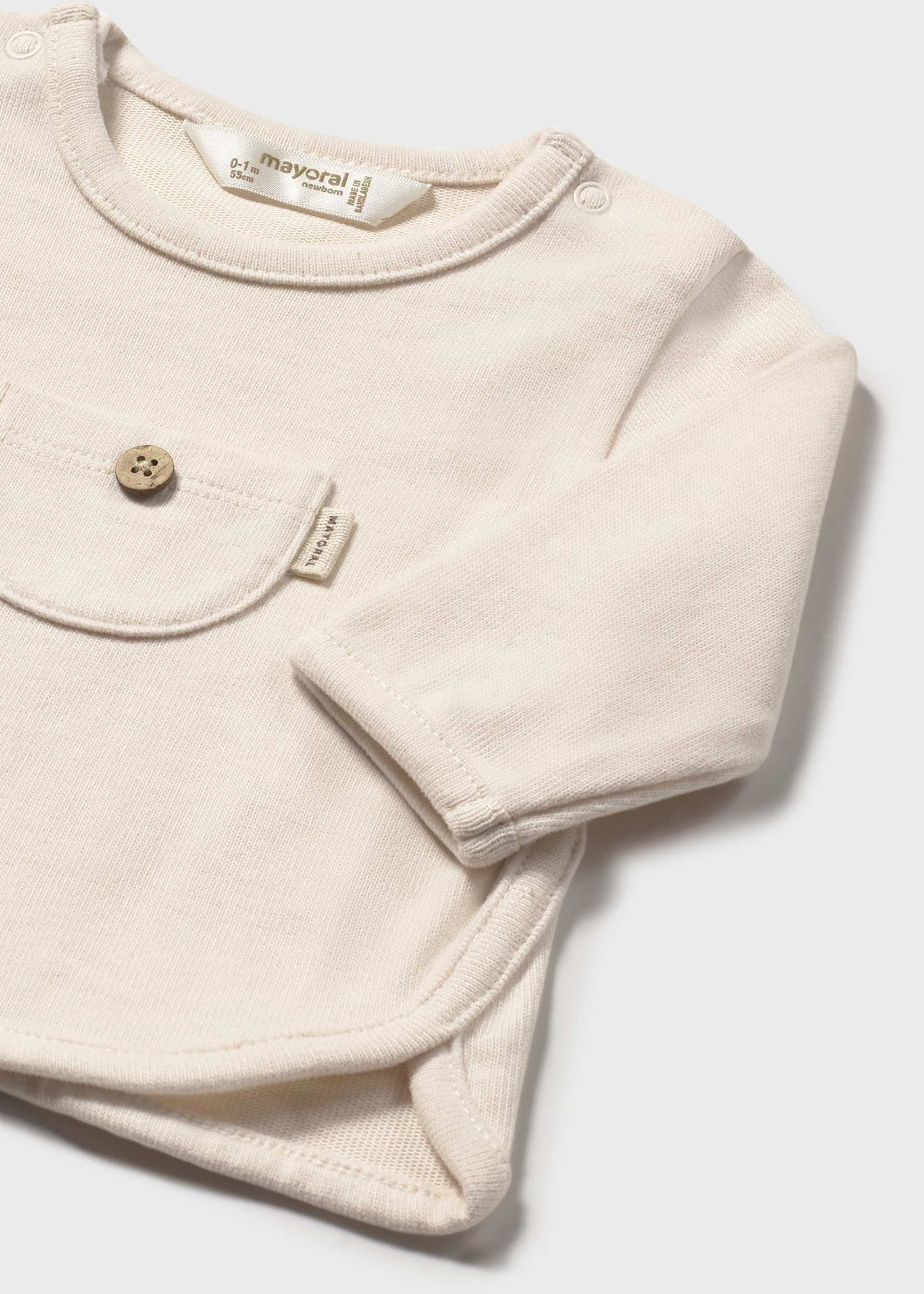 Newborn pocket t-shirt