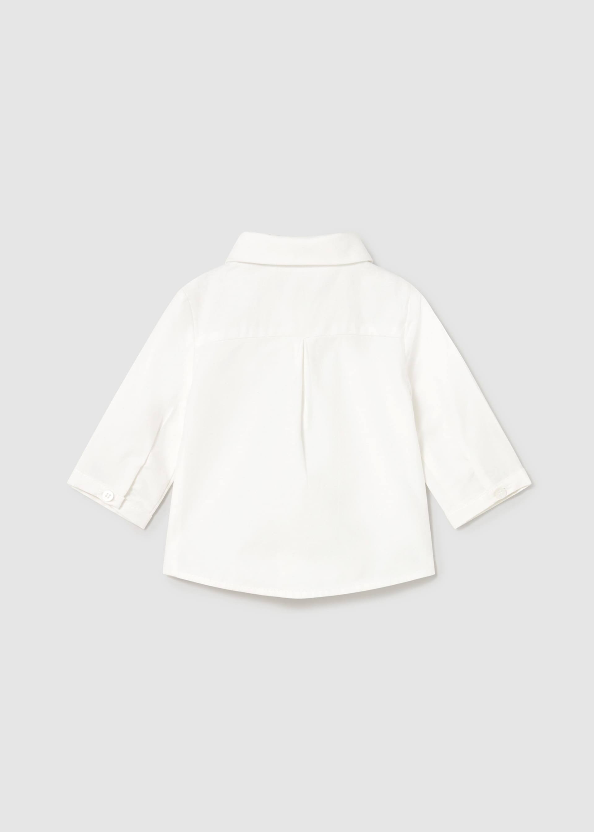 Camisa con pajarita recién nacido