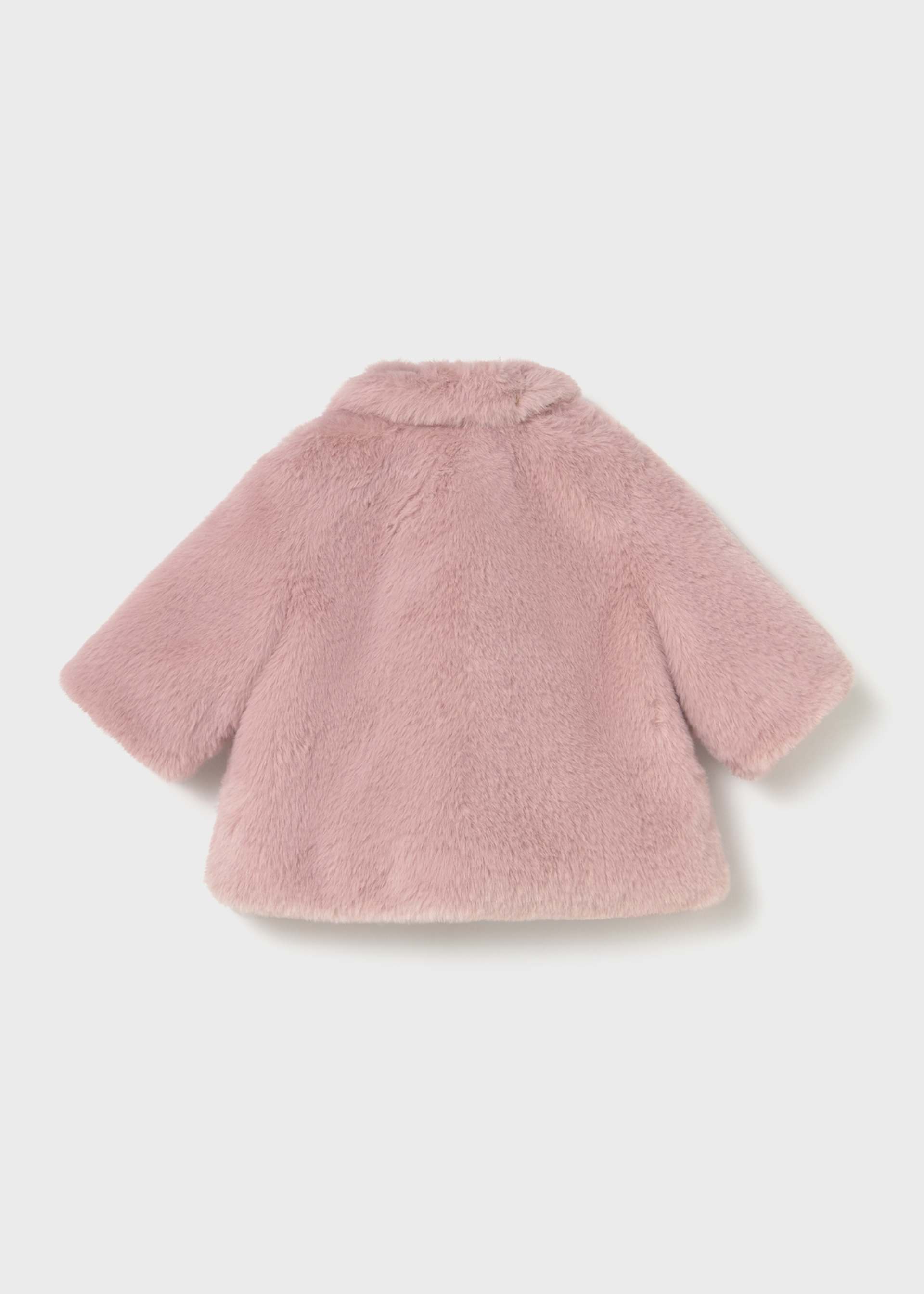 Newborn Girl Faux Fur Coat Newborn Girl Faux Fur Coat