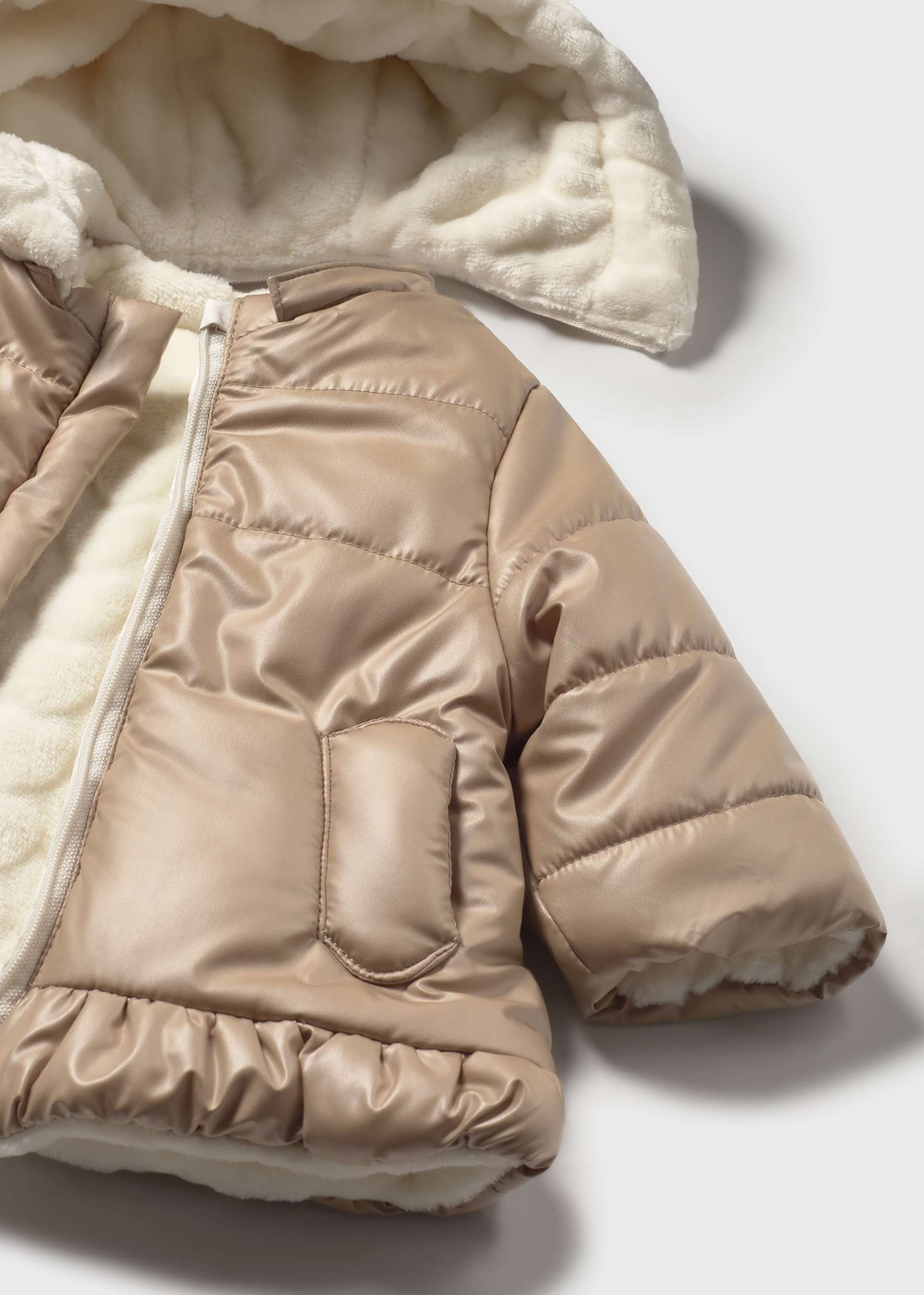 Manteau réversible nouveau-né