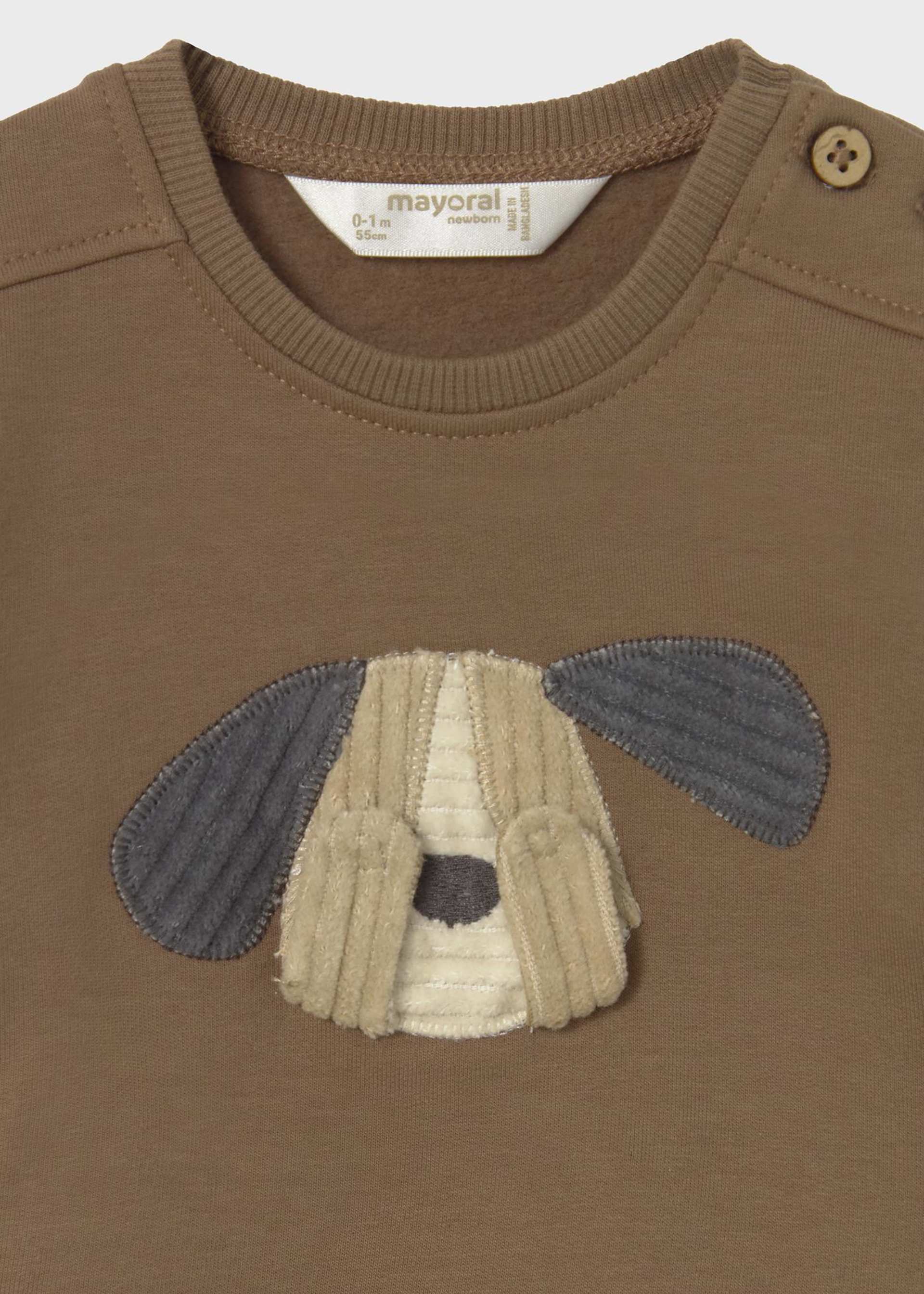 Newborn Boy Interactive Sweatshirt