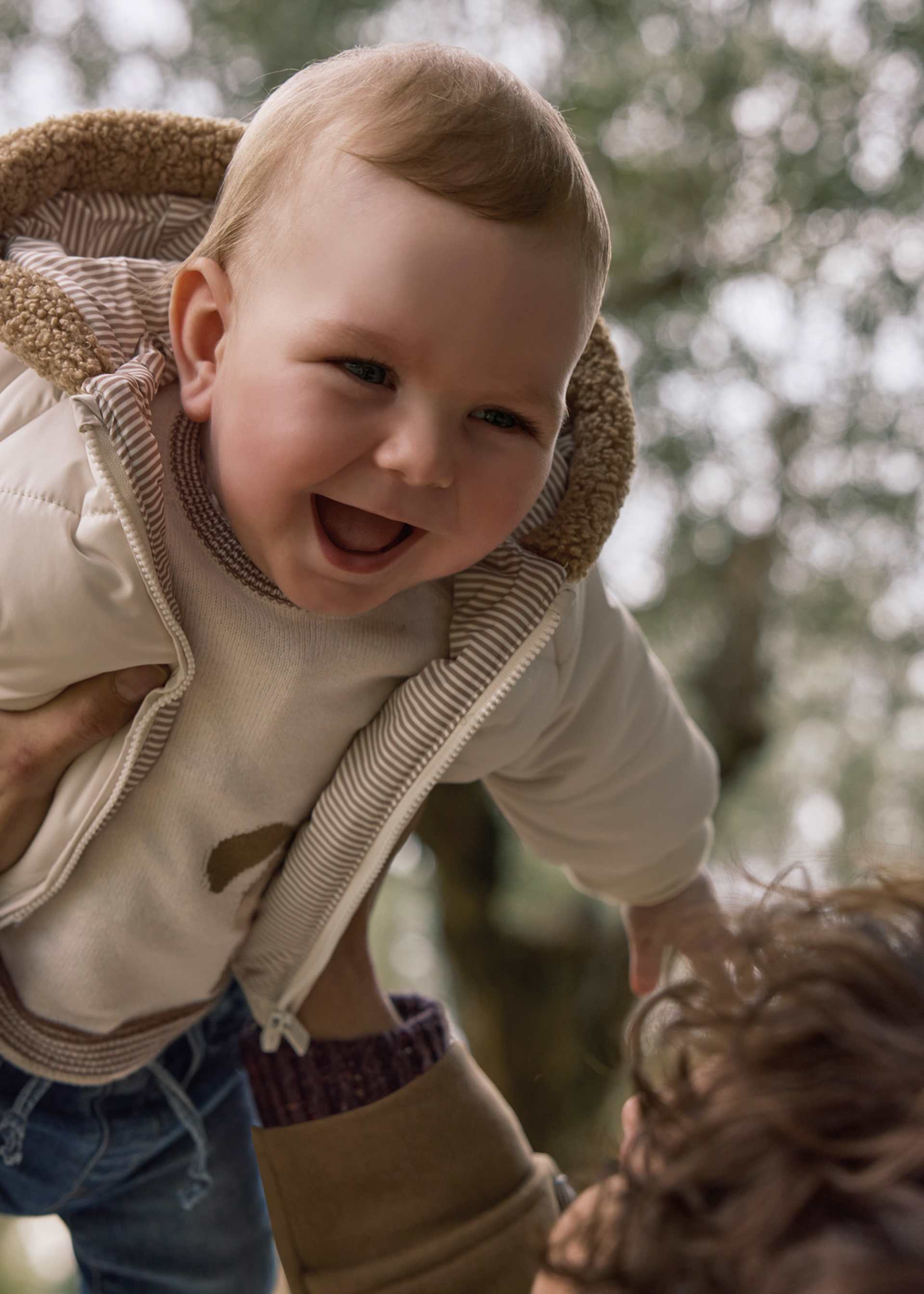 Chaquetón reversible recién nacido