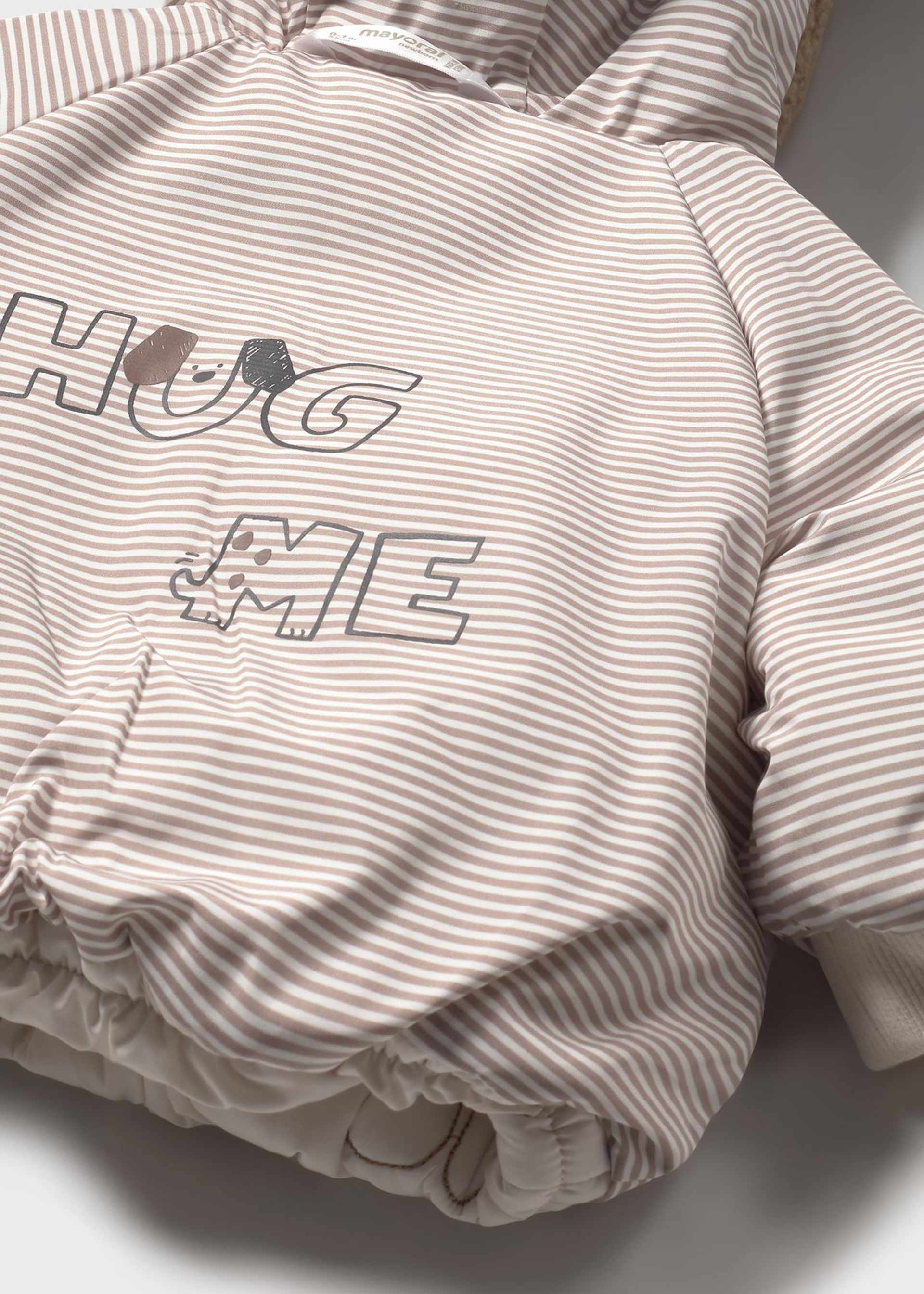 Chaquetón reversible recién nacido