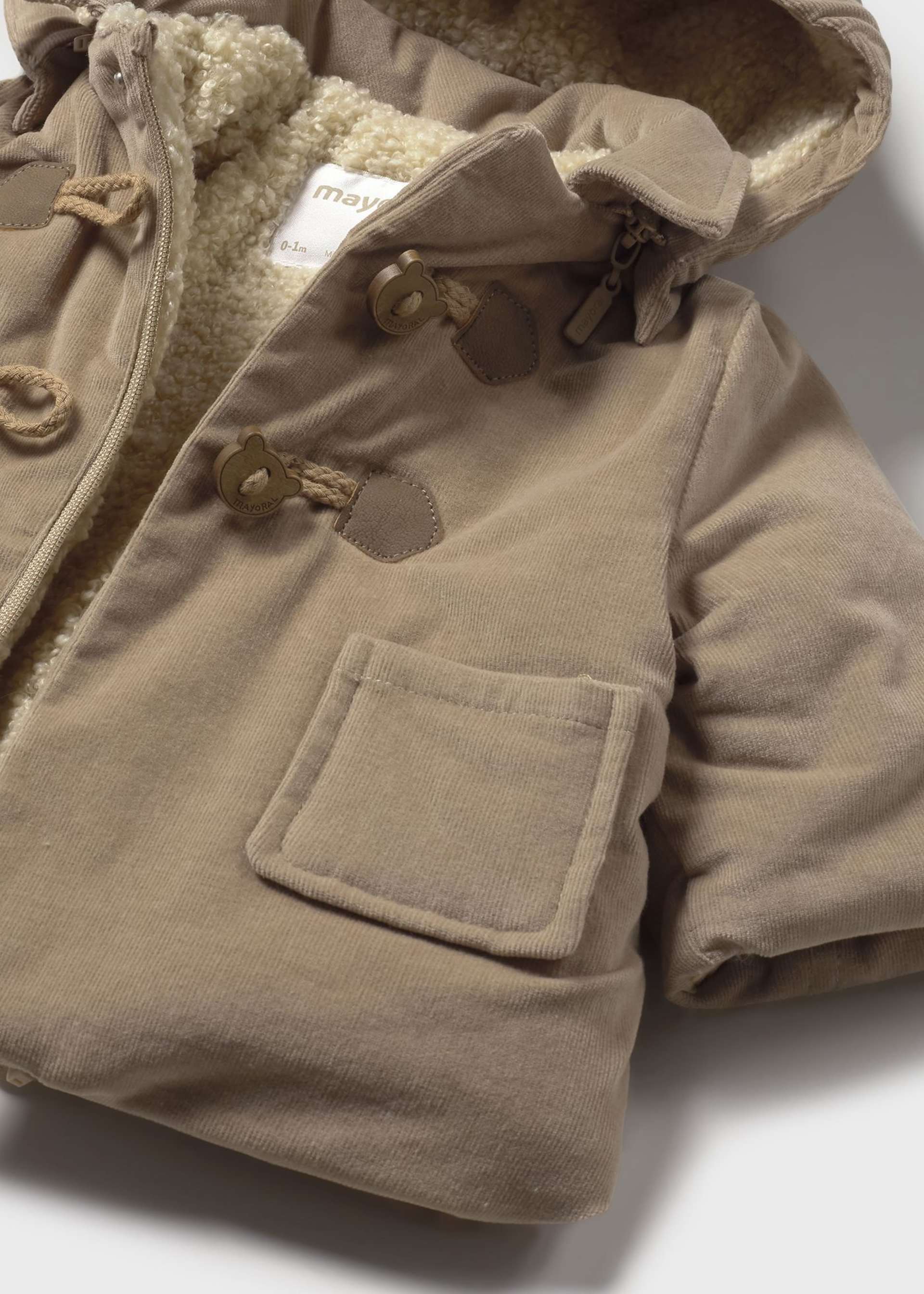 Newborn duffel coat