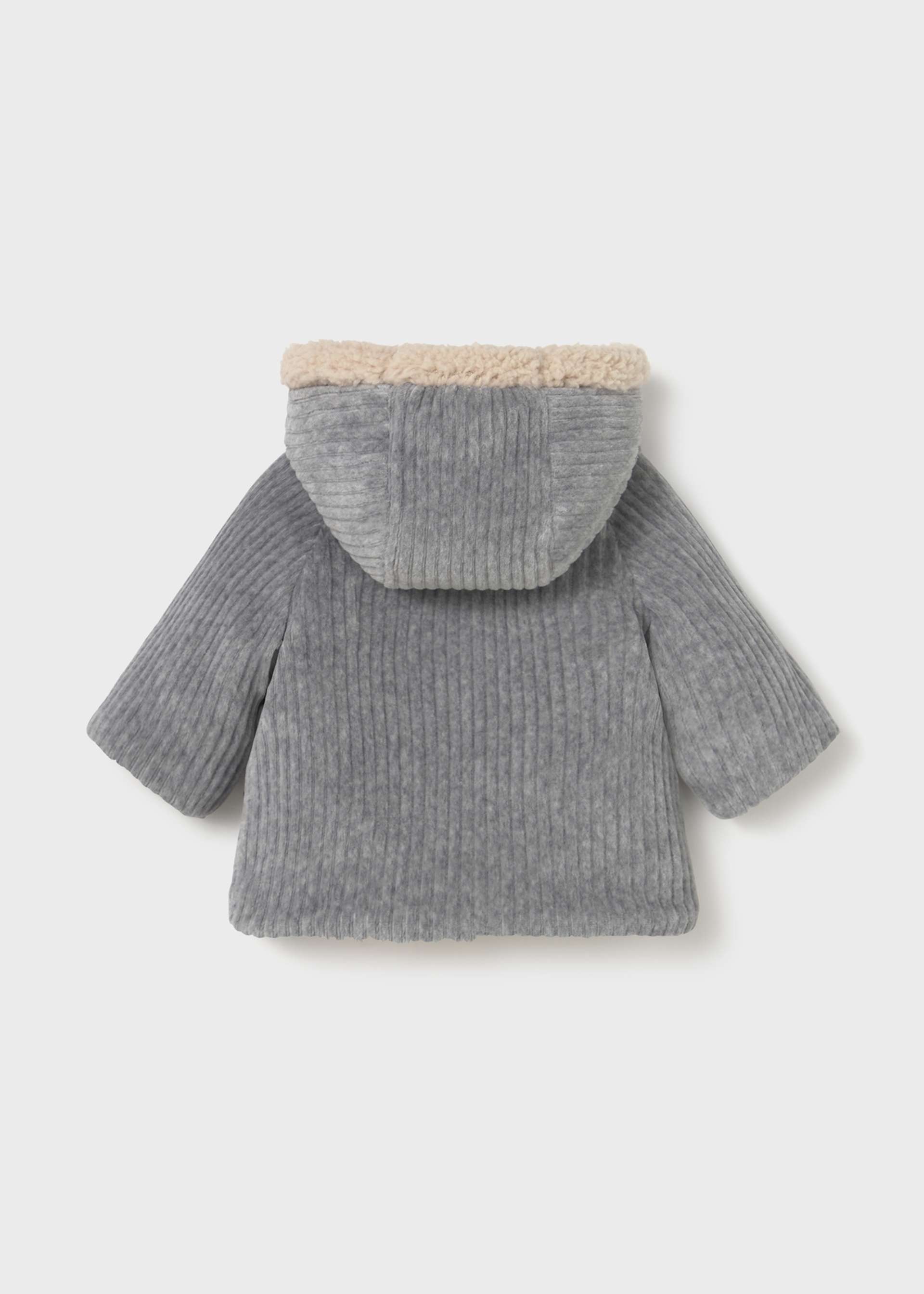 Newborn reversible sheepskin coat