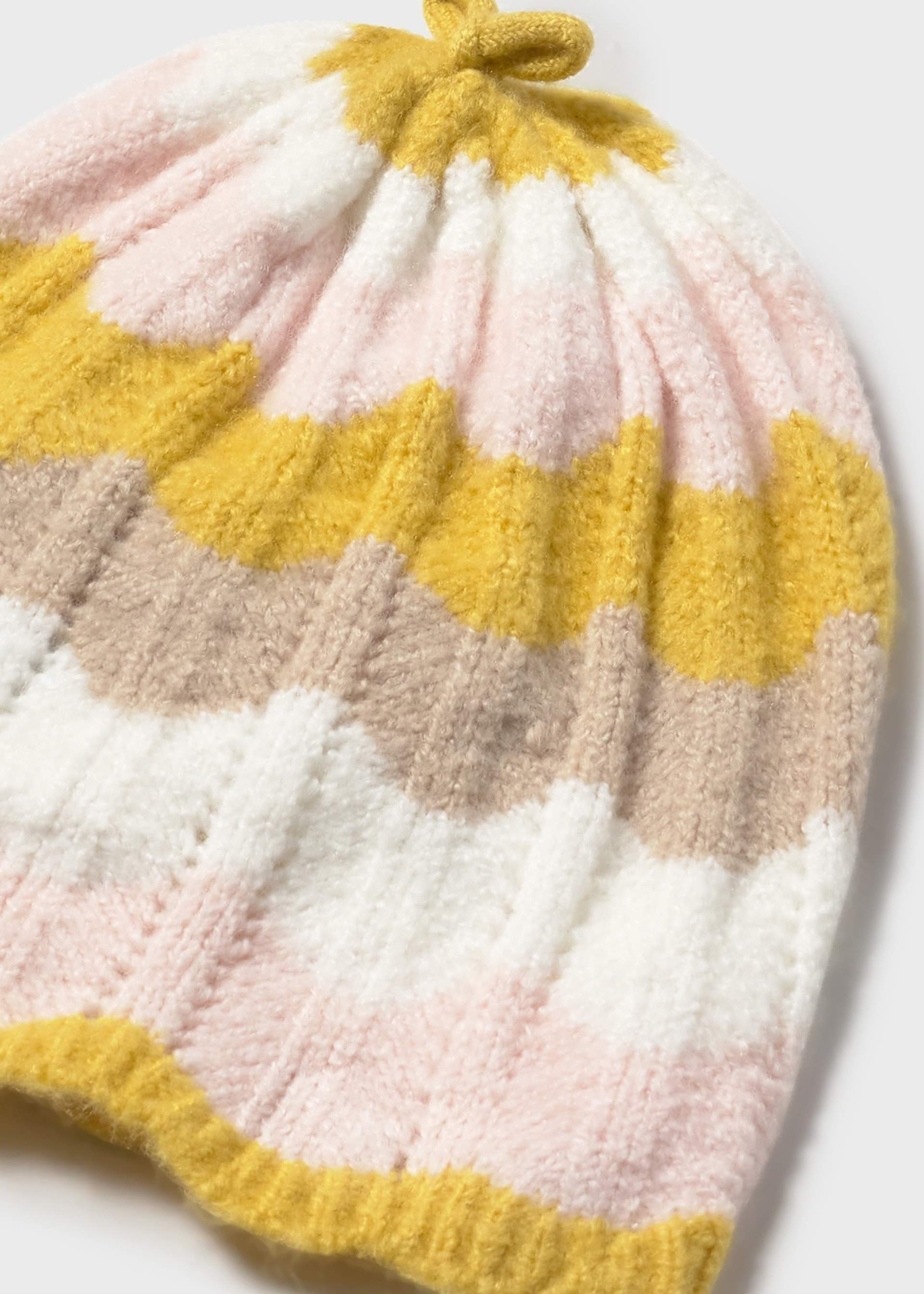 Conjunto 3 peças tricot recém nascida