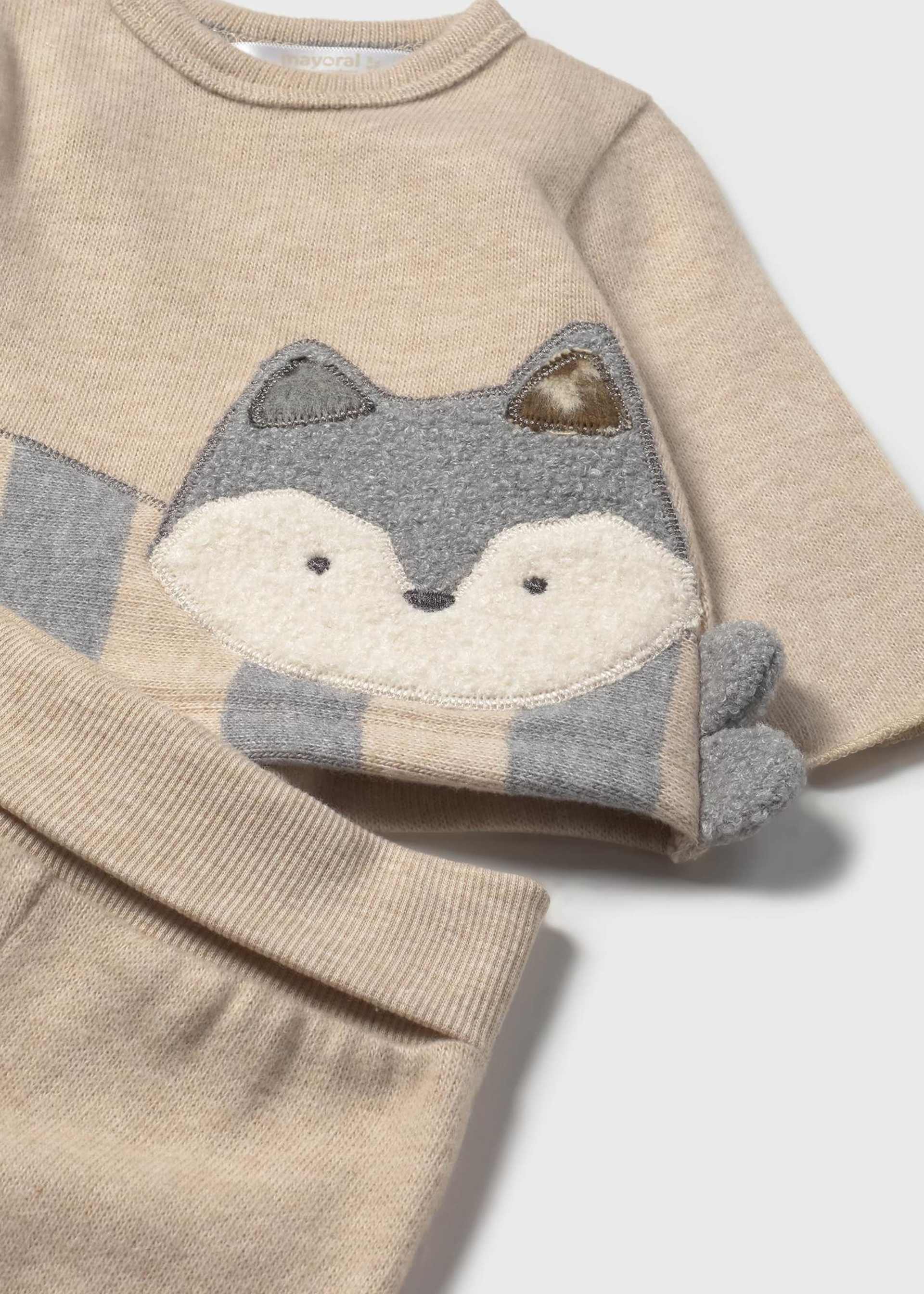 Newborn Girl Pants and Sweatshirt Set Newborn Girl Pants and Sweatshirt Set
