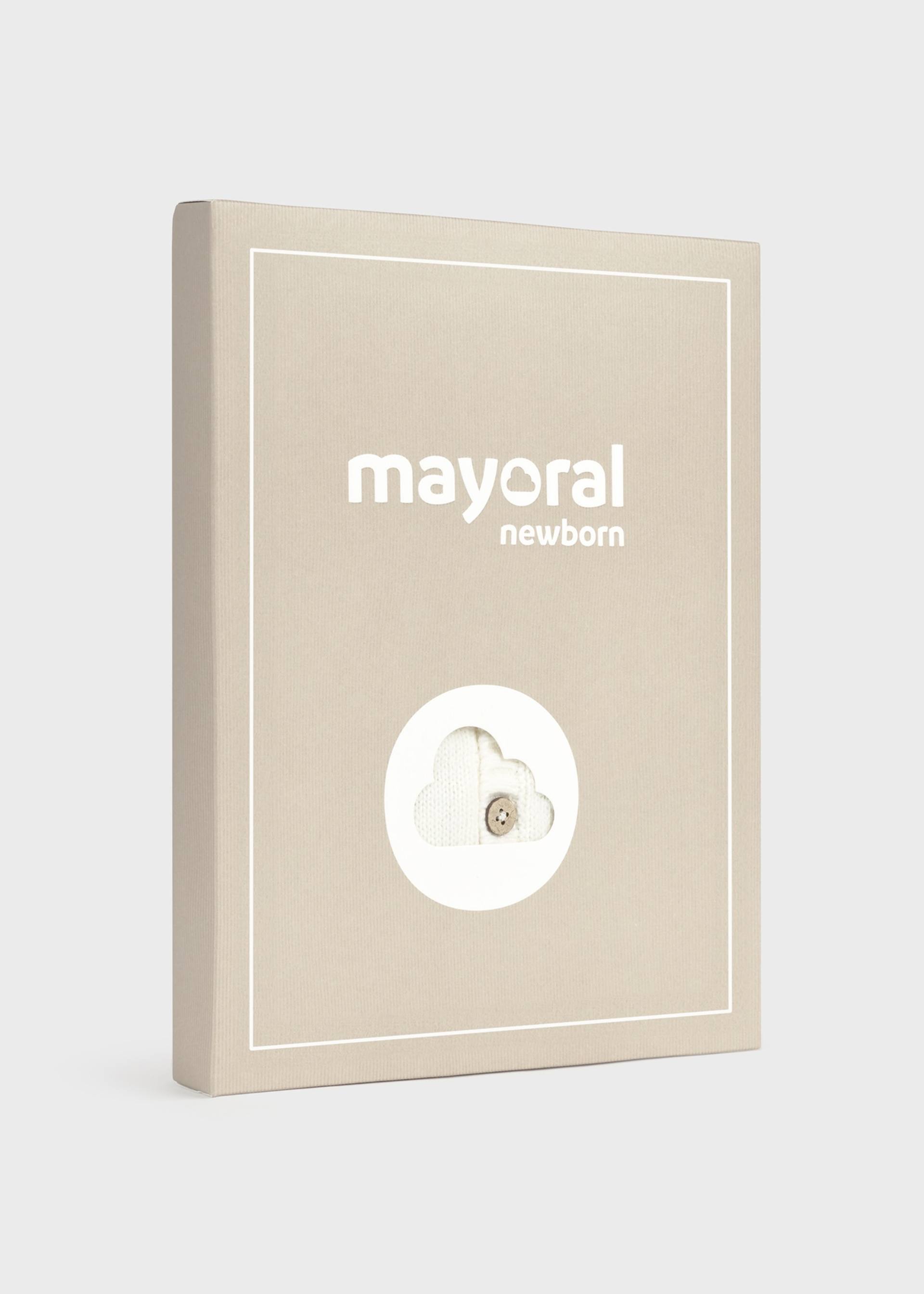 Newborn 3 piece footed trouser set