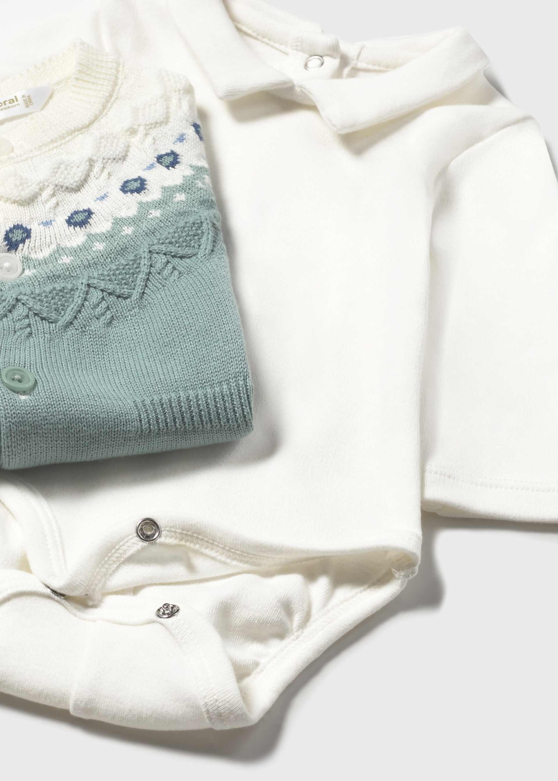 Newborn 3-Piece Knit Set Newborn 3-Piece Knit Set