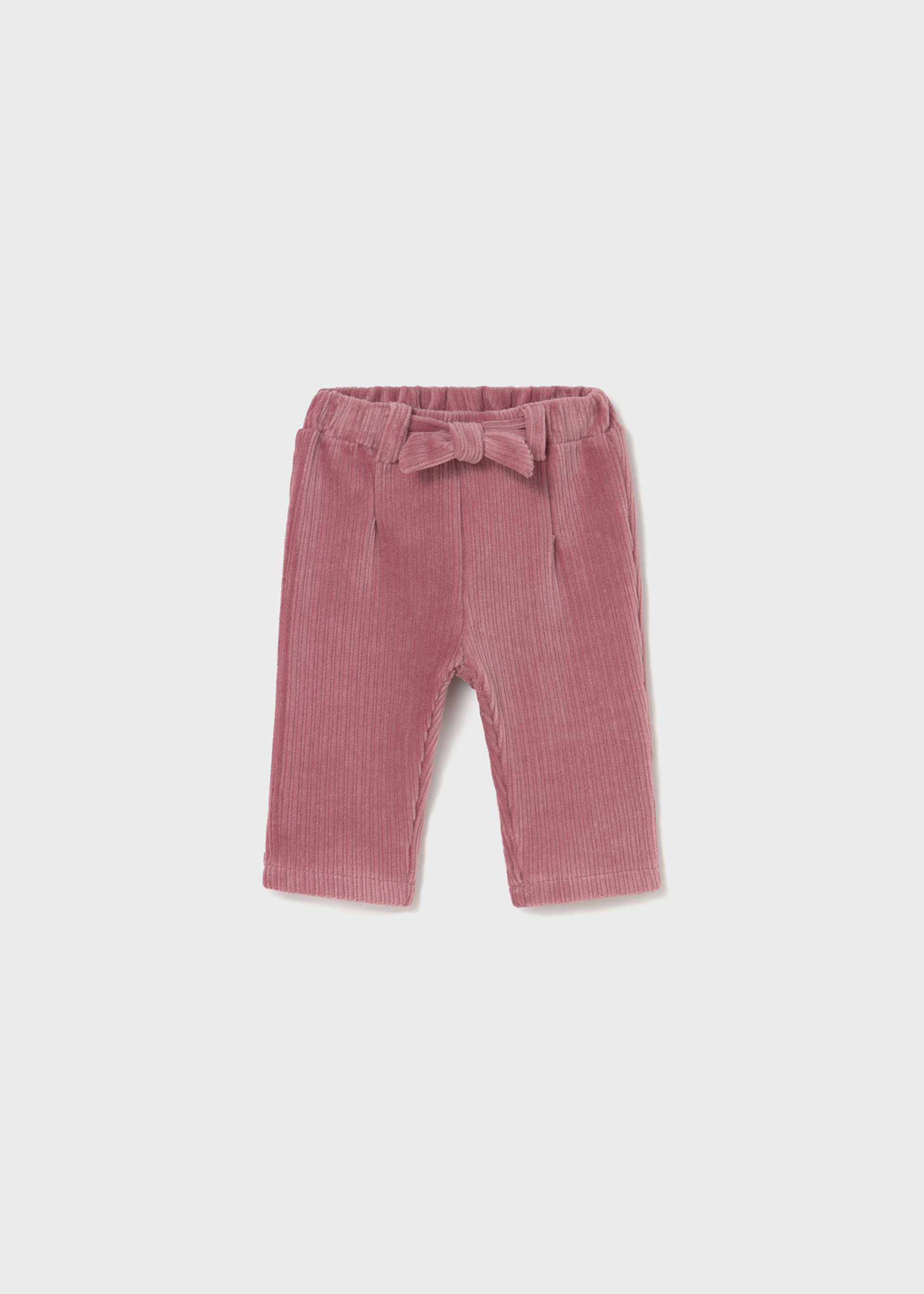 Pantalone velluto a costine neonata