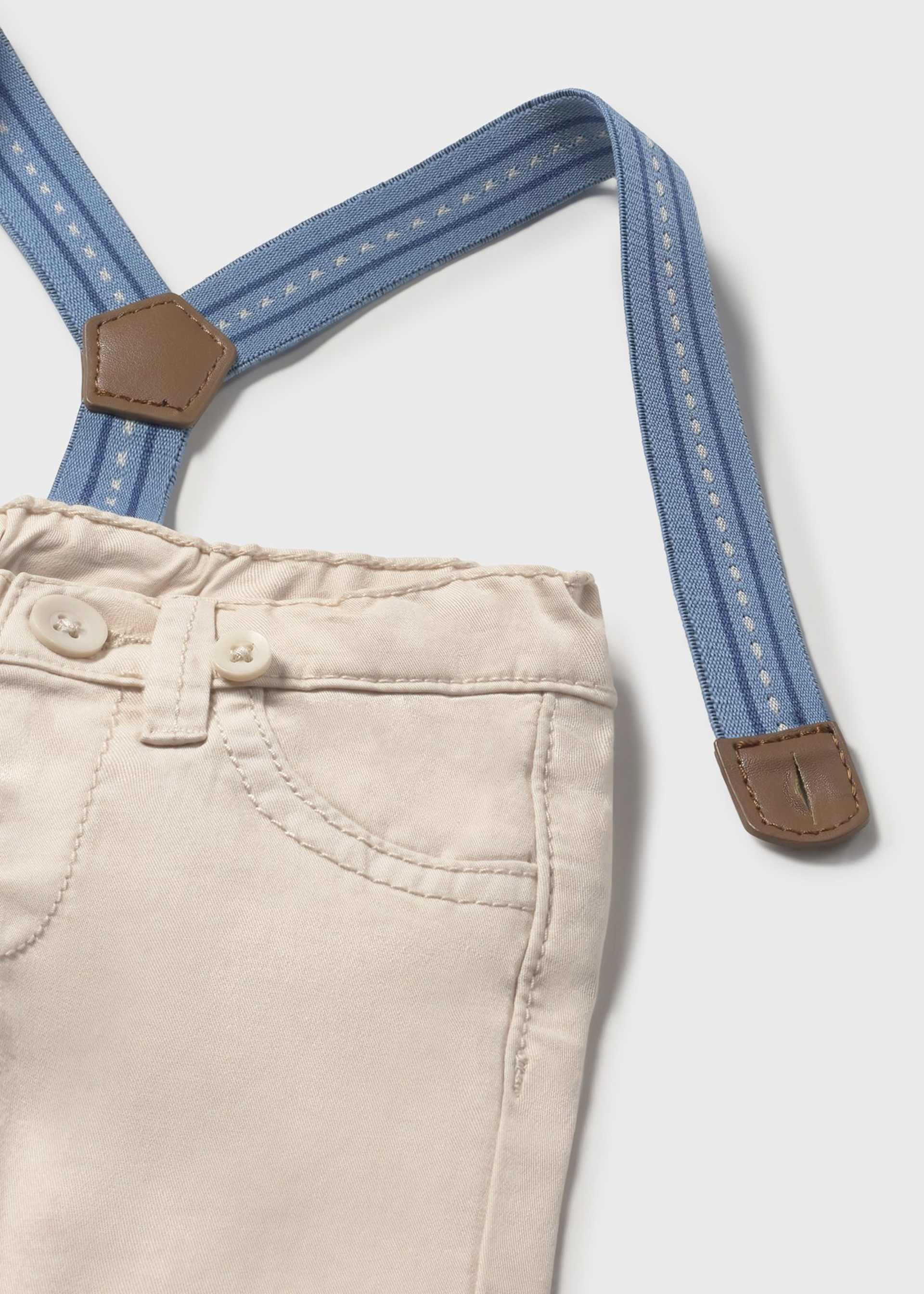 Newborn trousers with braces