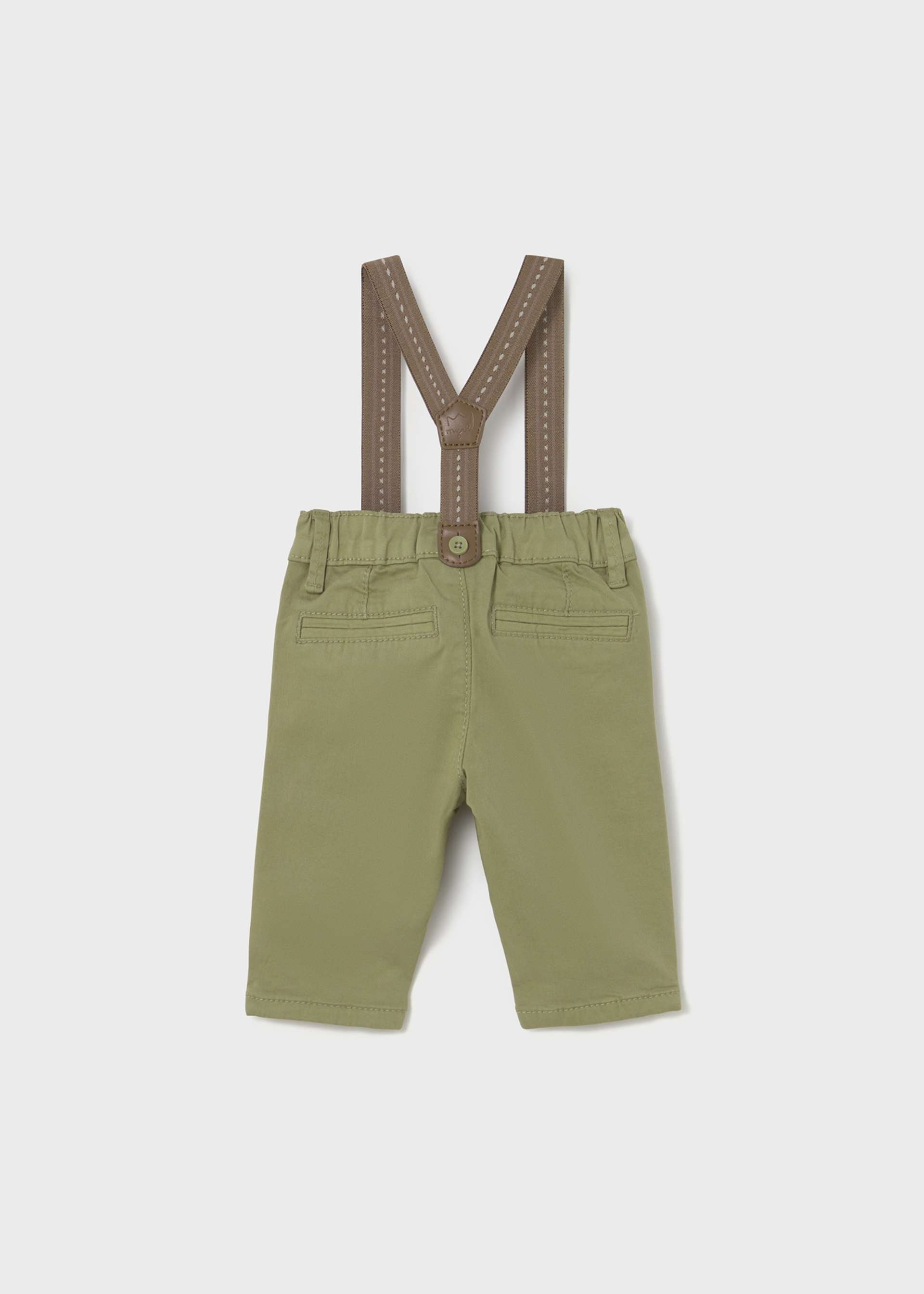 Lange Hose mit Trägern Neugeborene Lange Hose mit Trägern Neugeborene