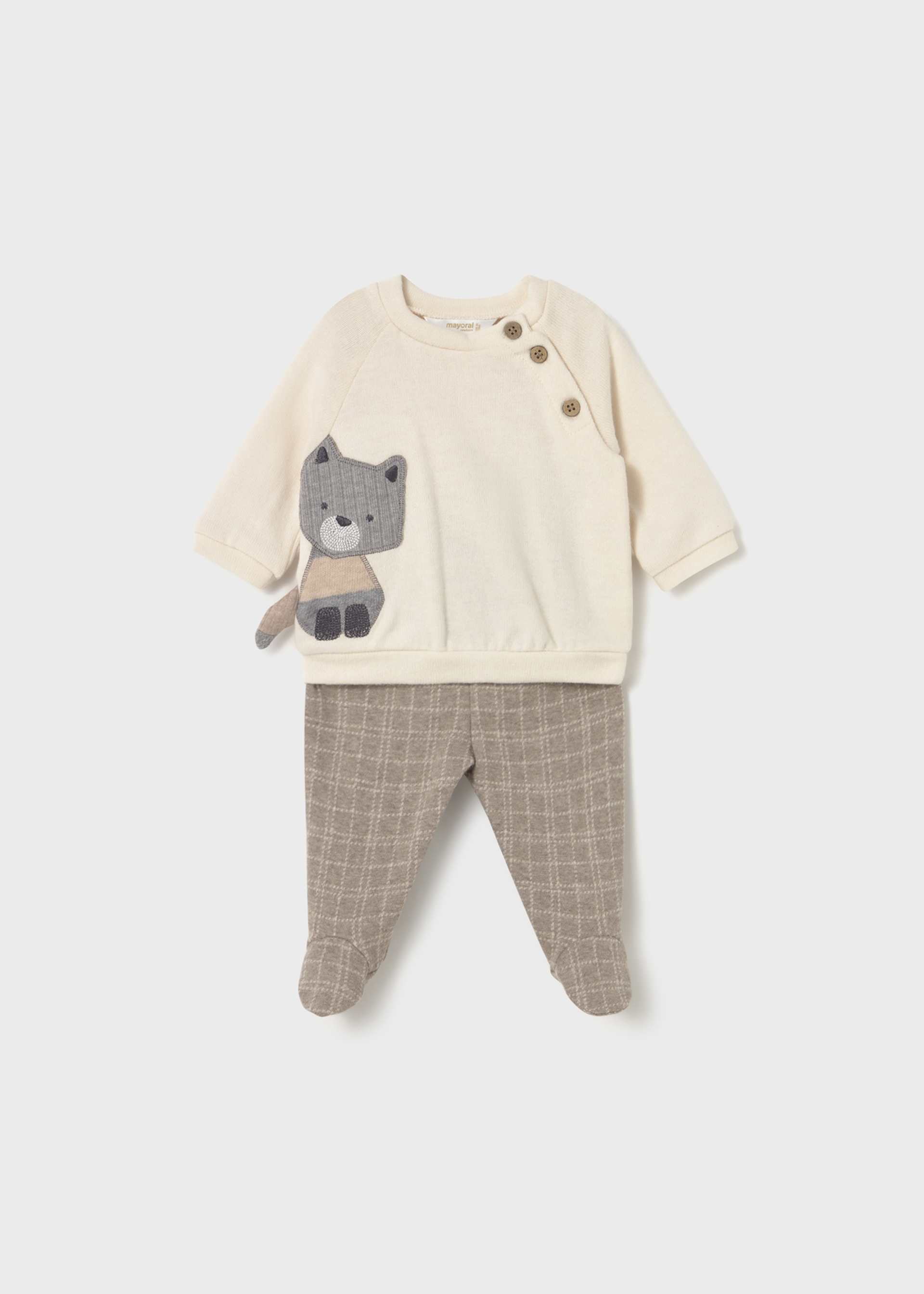 Newborn Boy Pants and Sweater Set