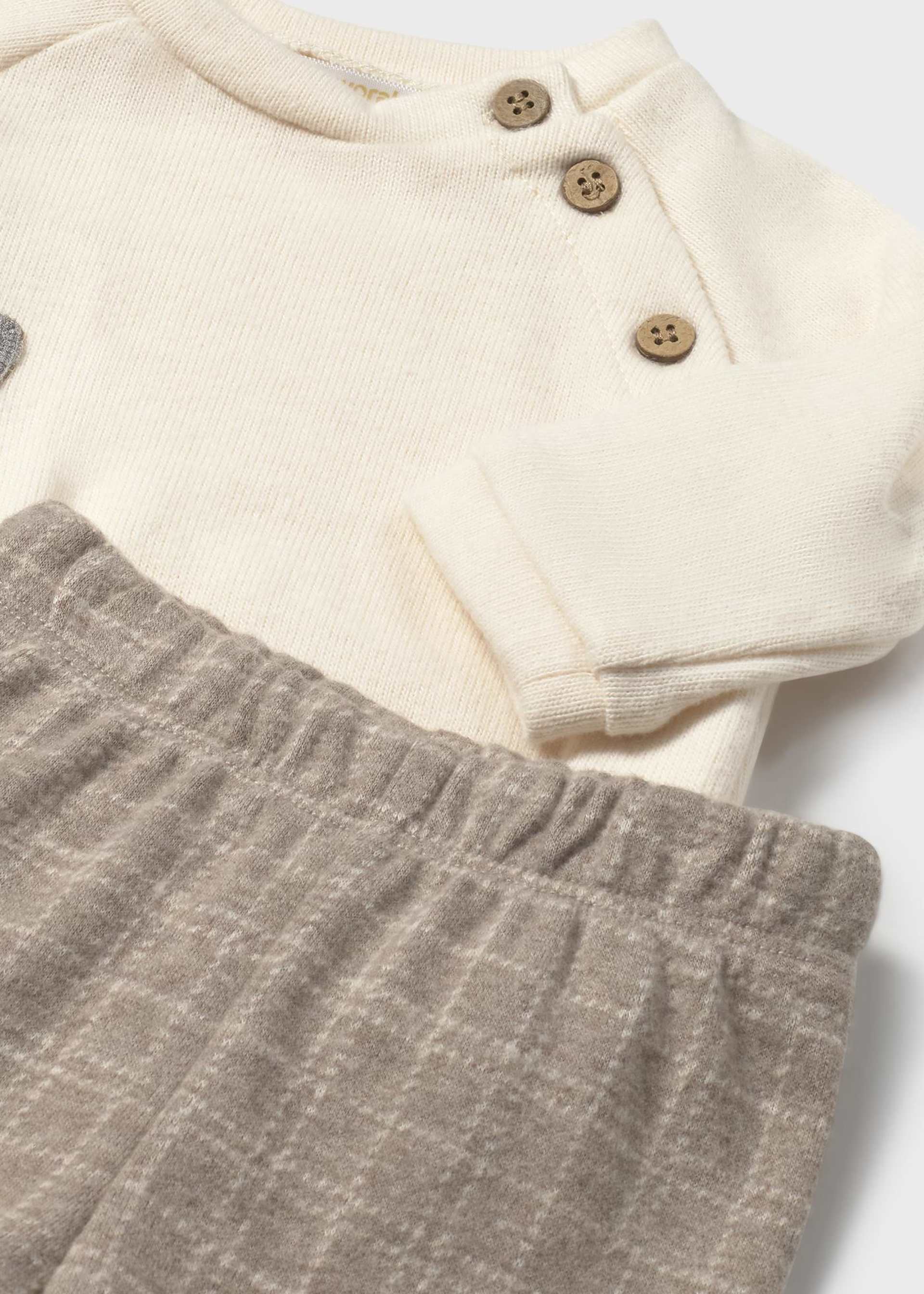 Conjunto polaina y jersey recién nacido Conjunto polaina y jersey recién nacido