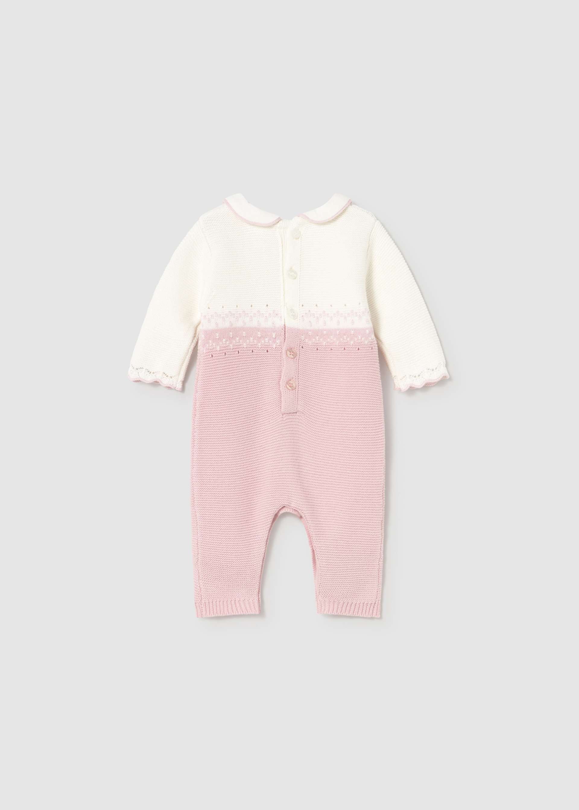 Newborn knit romper Newborn knit romper