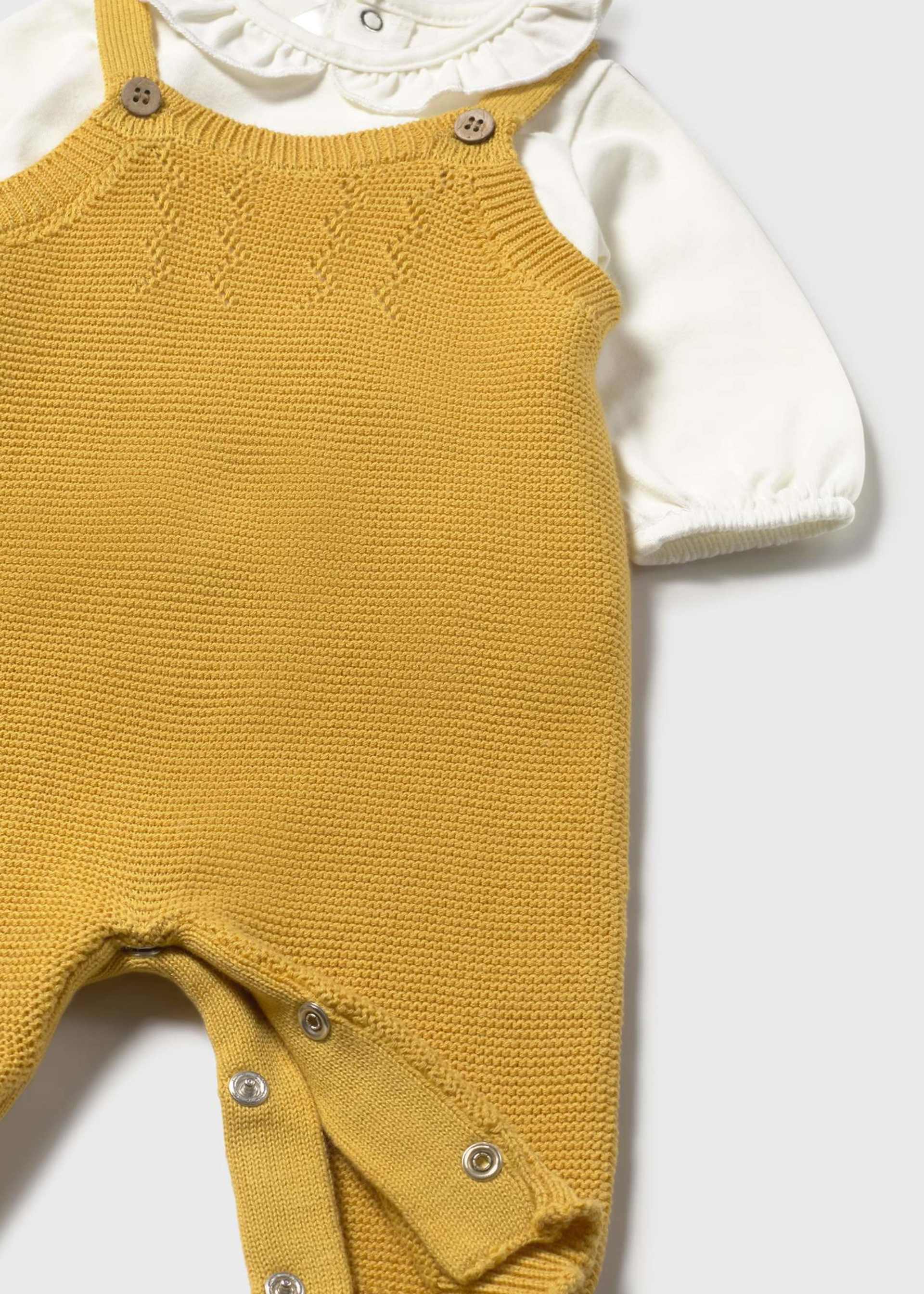 Set Latzhose 3-teilig Neugeborene