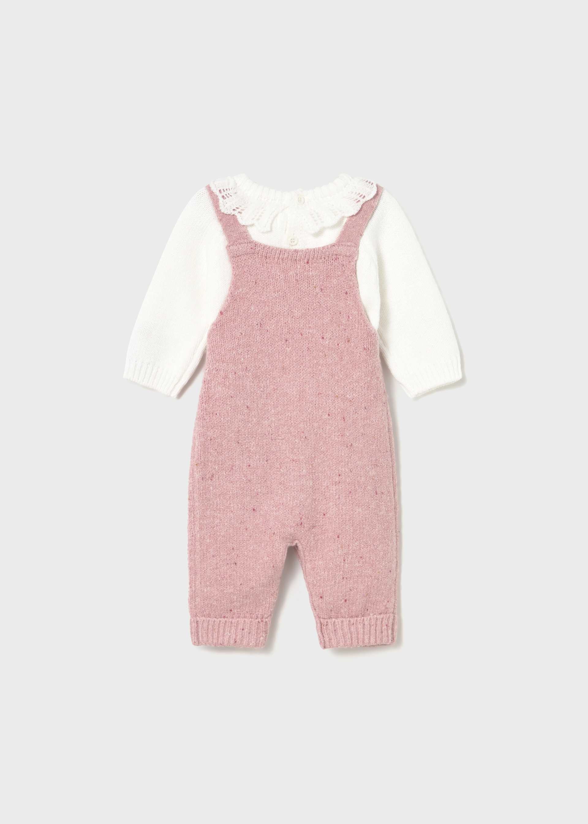 Newborn dungaree set