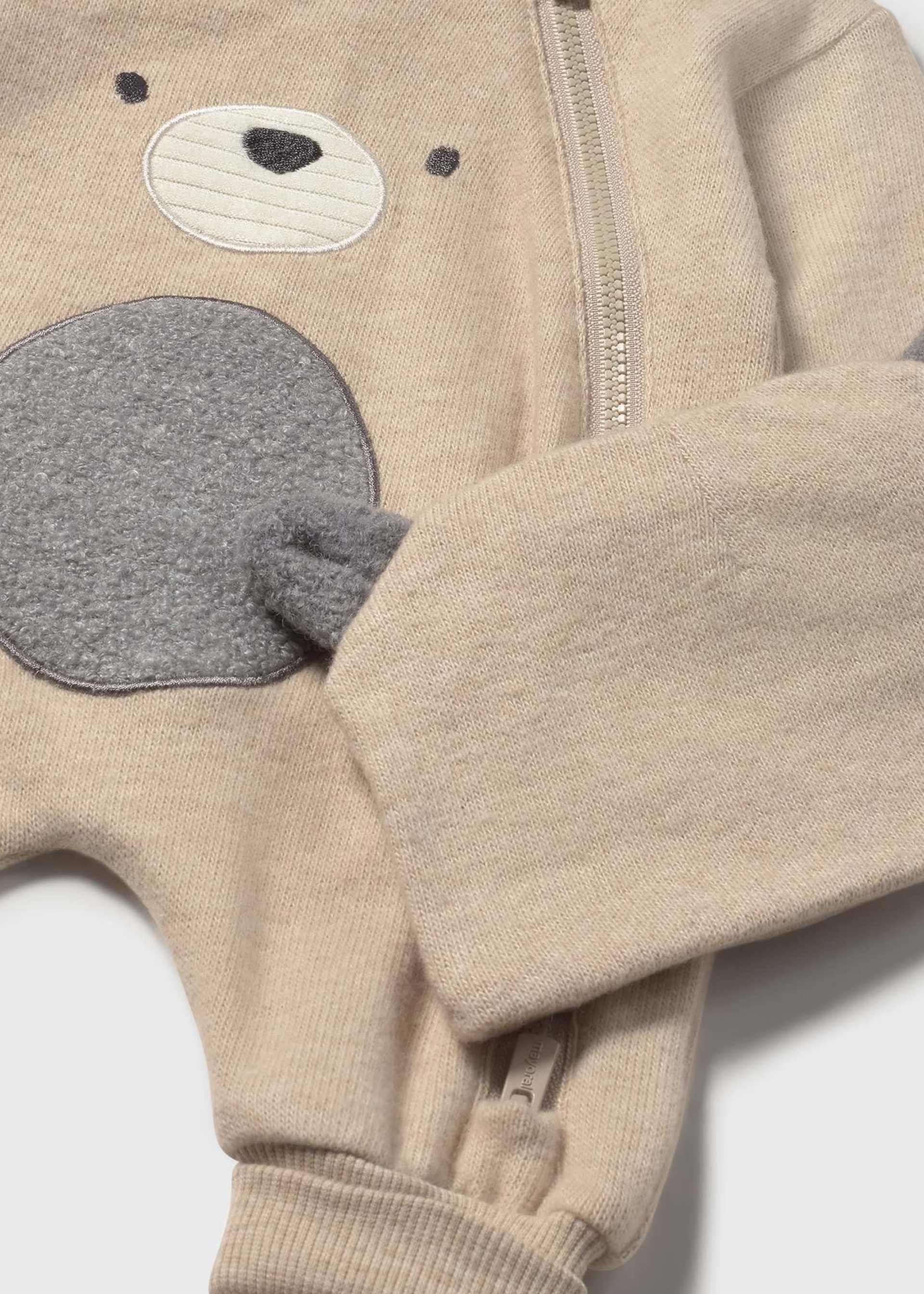 Pelele animalito con gorro recién nacido