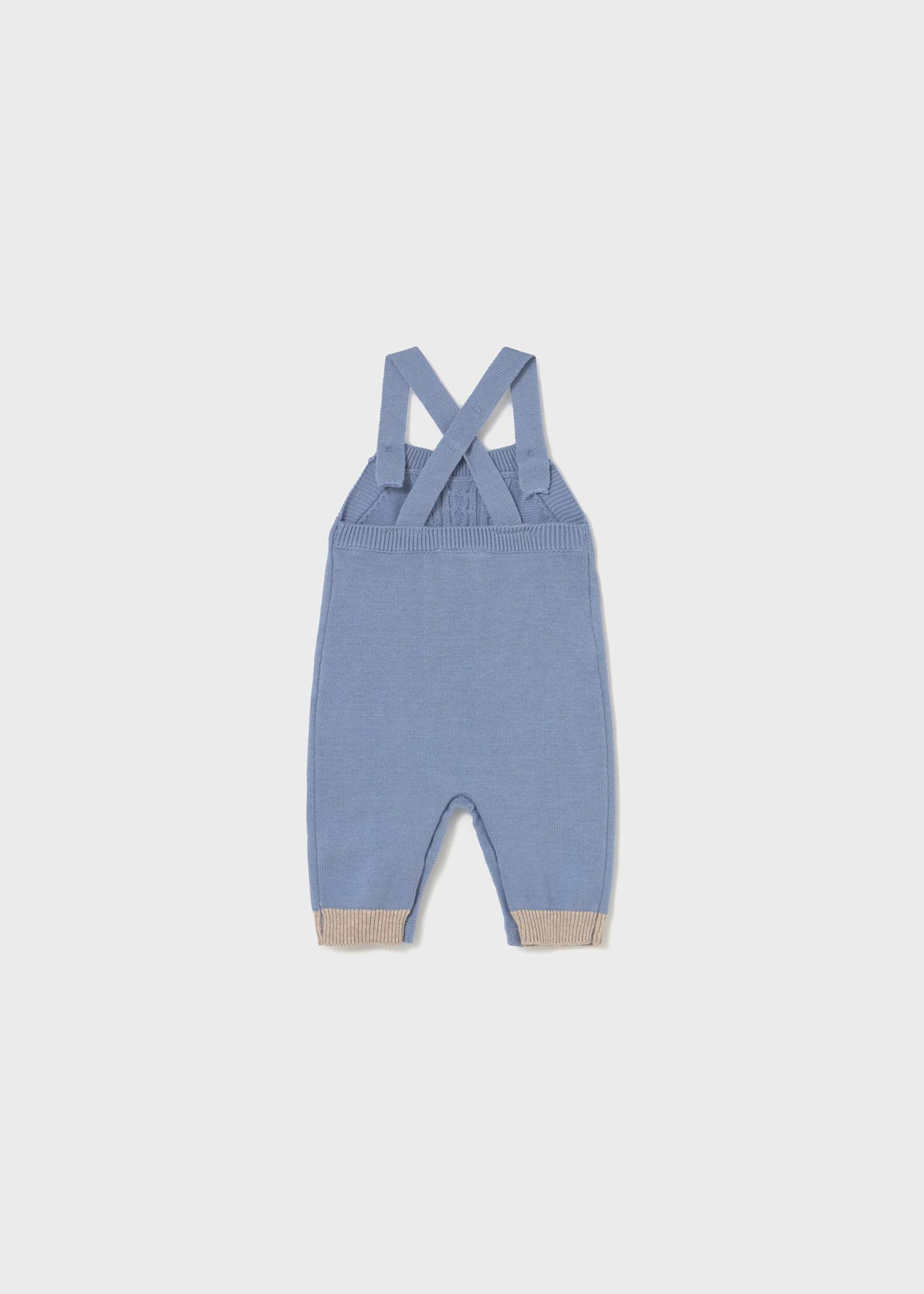 Newborn 3 piece dungaree set