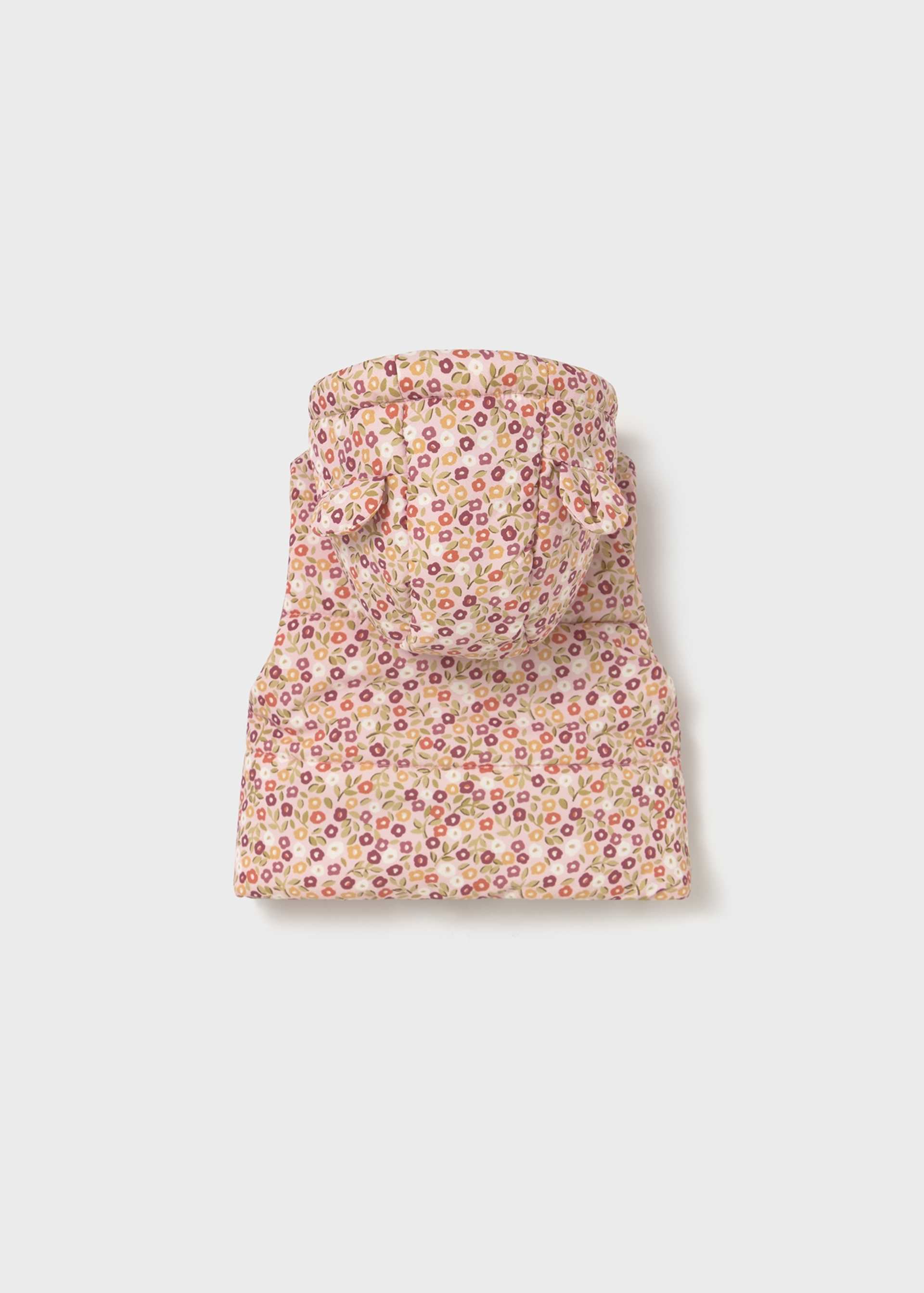 Chándal con chaleco estampado recién nacida