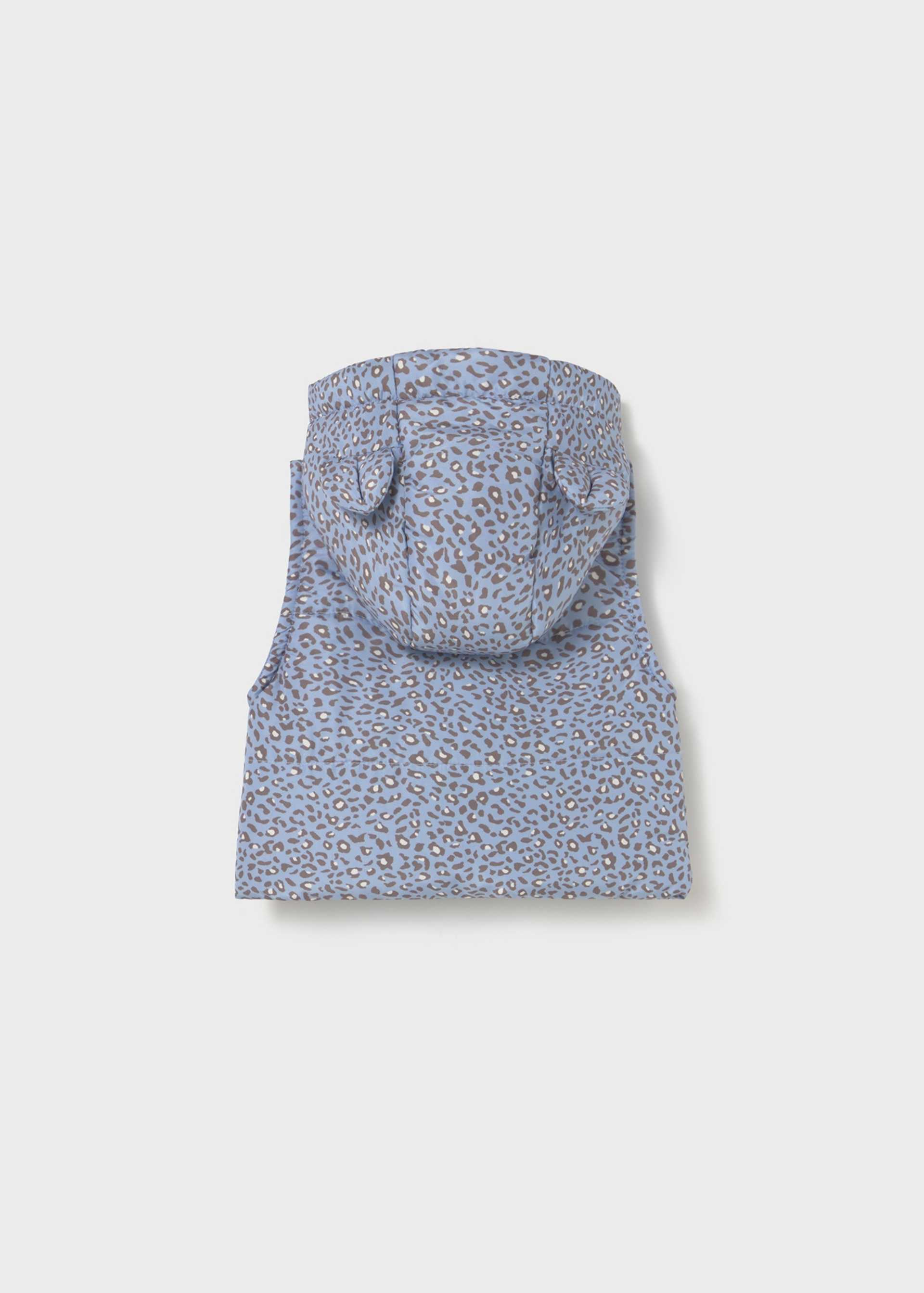 Survêtement avec gilet imprimé nouveau-né