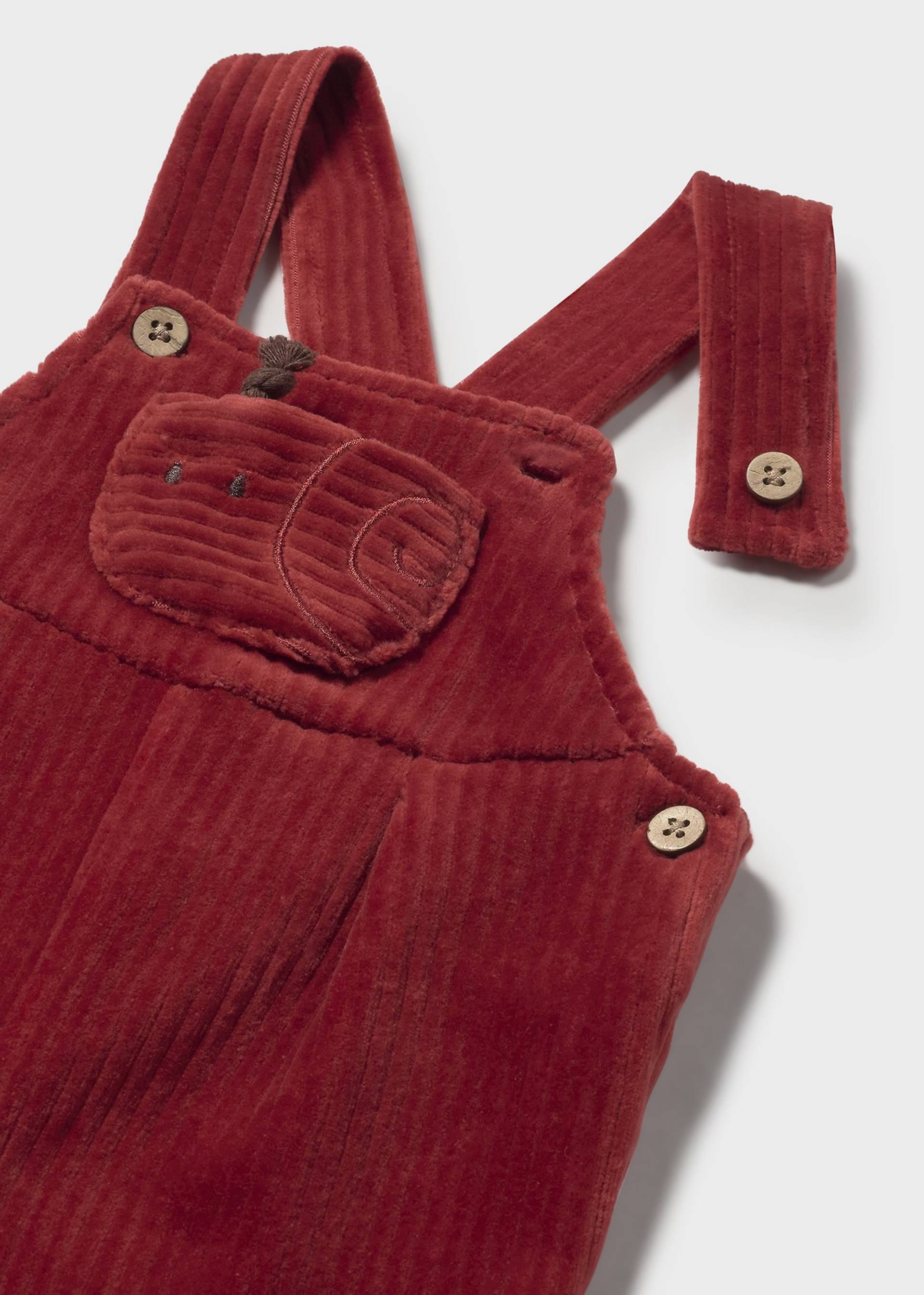 Newborn Boy Knit Dungaree