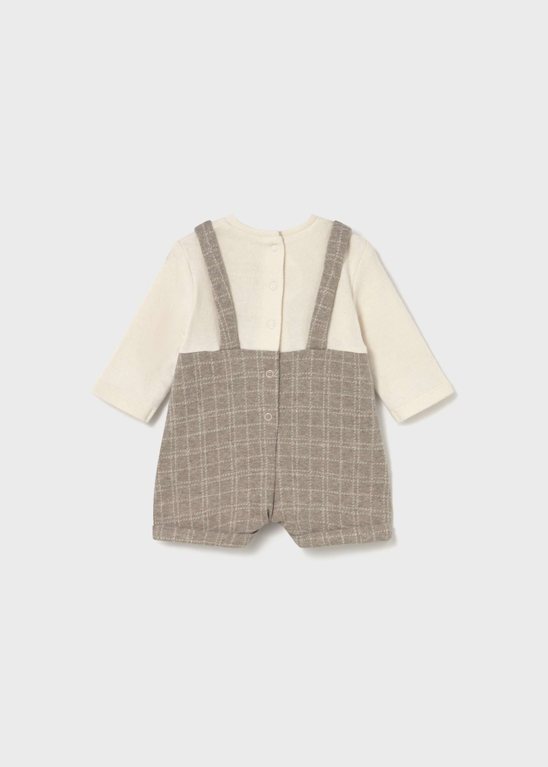 Newborn romper with pocket Newborn romper with pocket