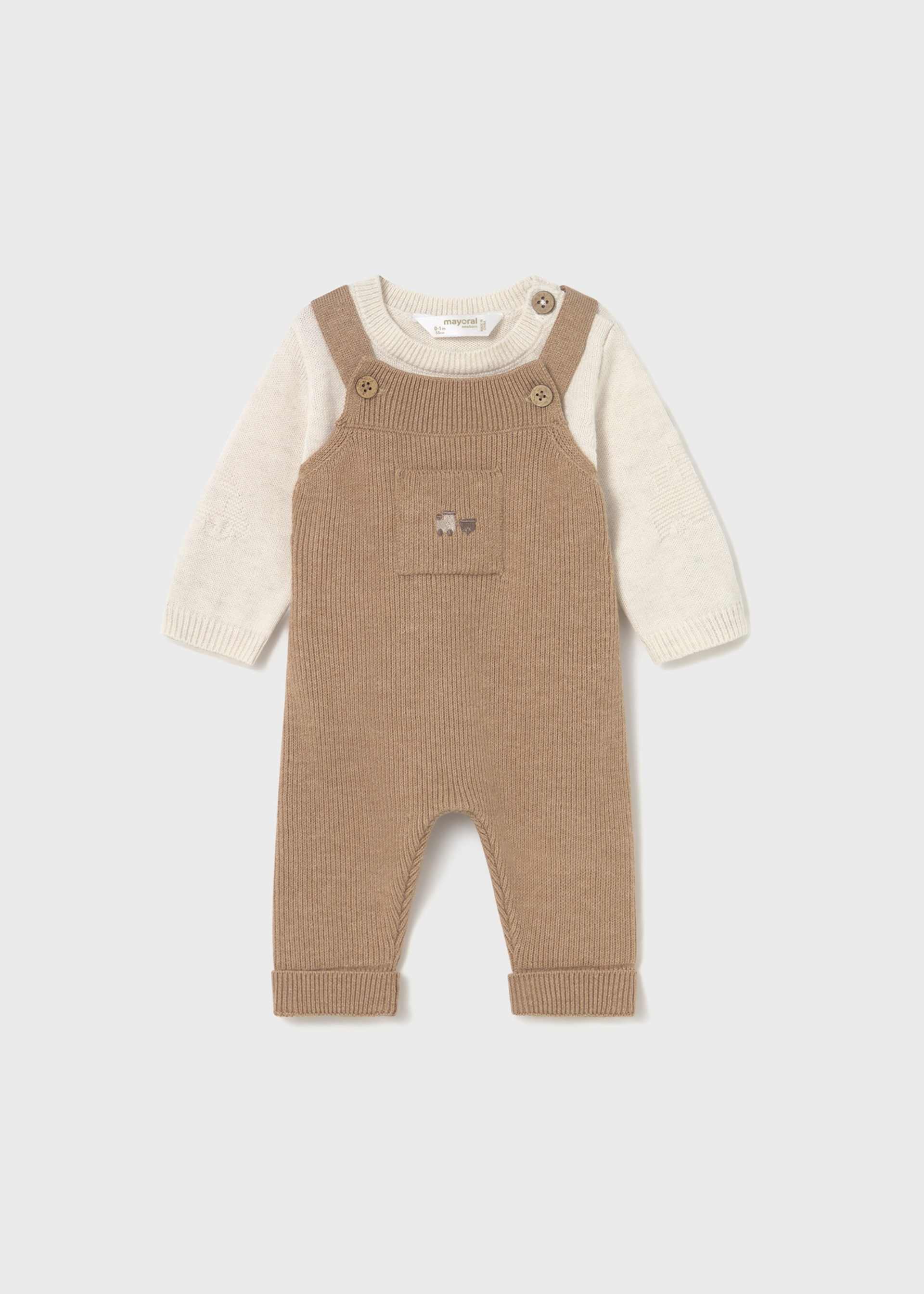 Newborn 2 piece dungarees set Newborn 2 piece dungarees set