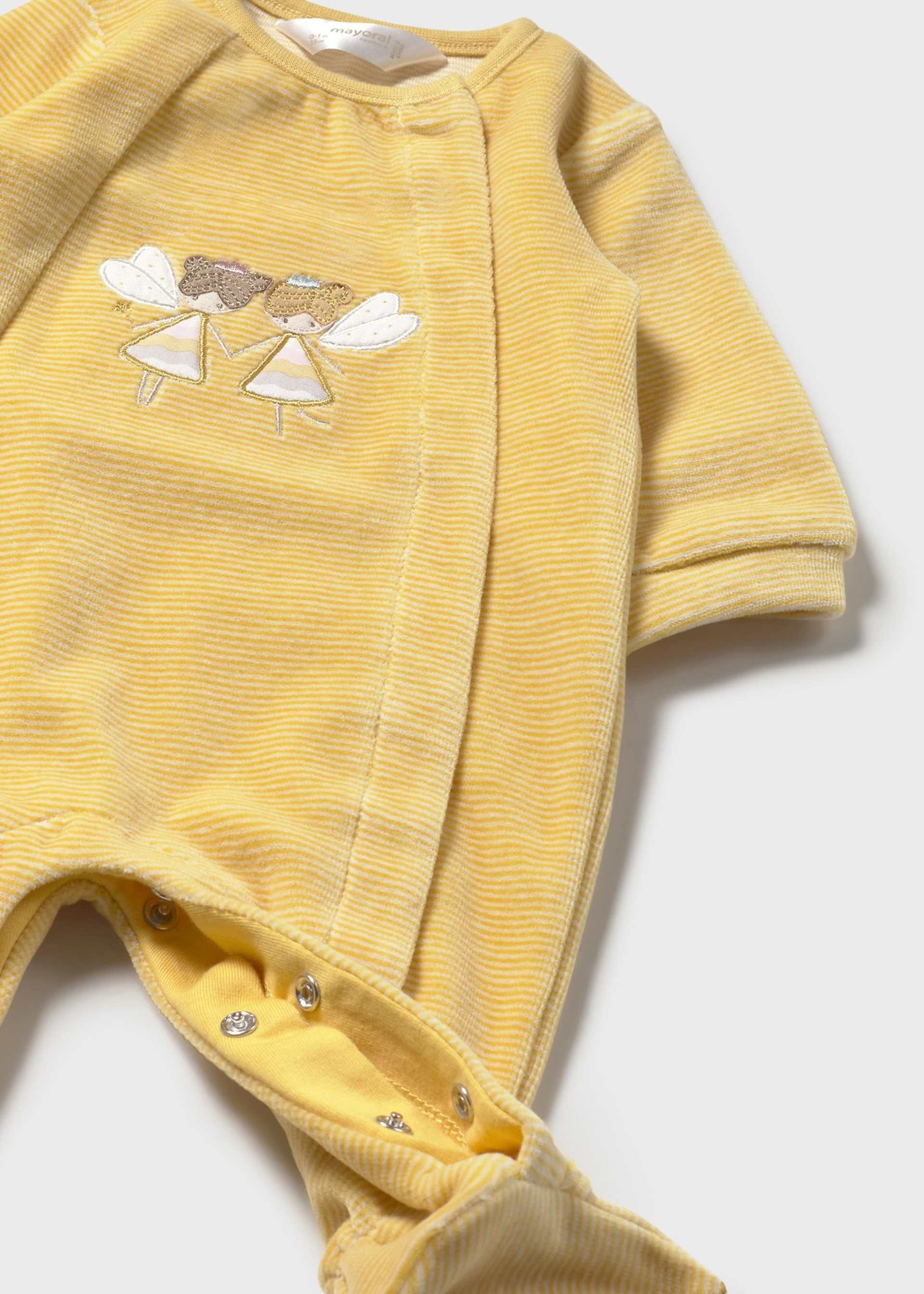 Newborn romper with feet Newborn romper with feet