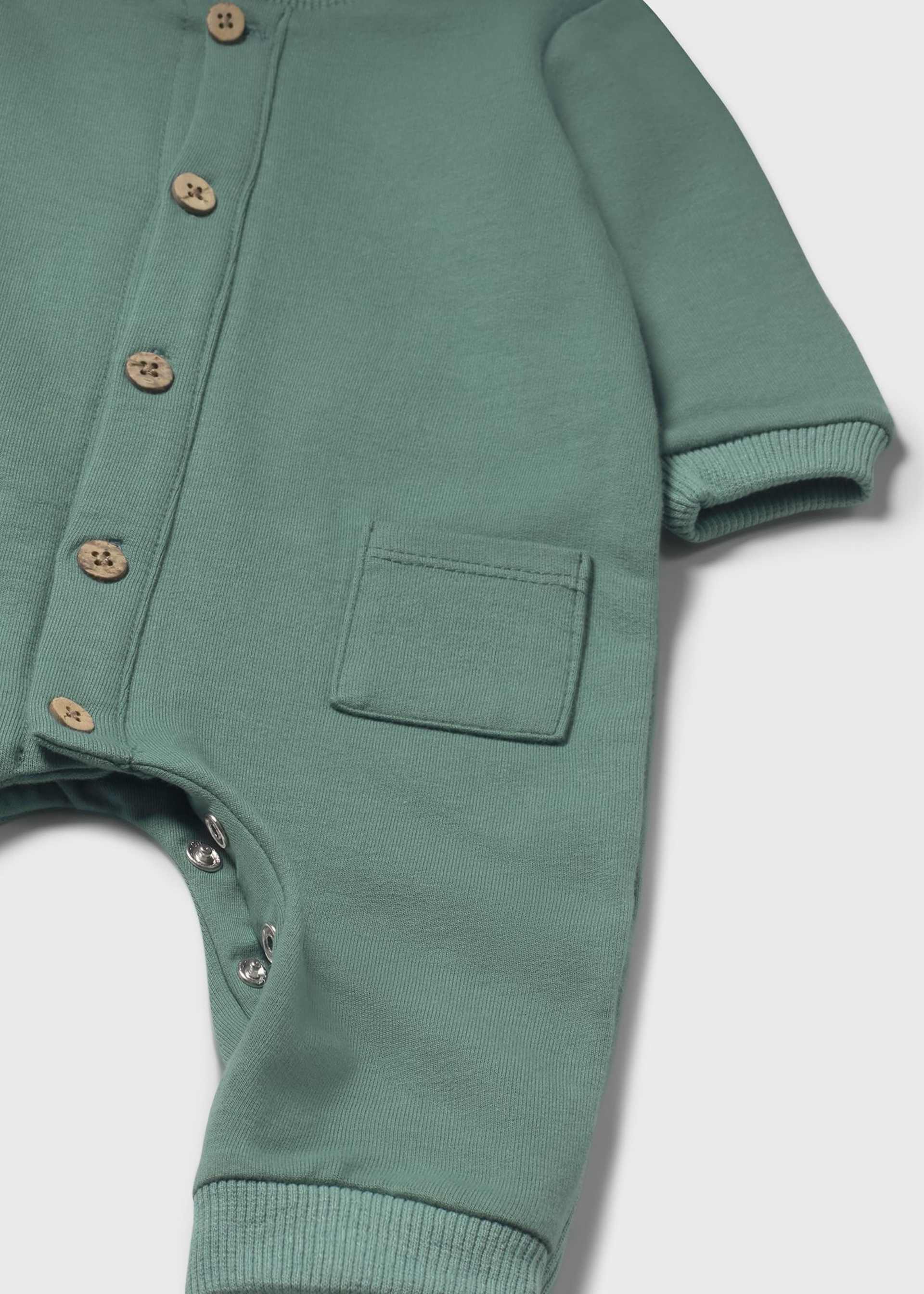 Newborn Boy Embroidered Applique One Piece