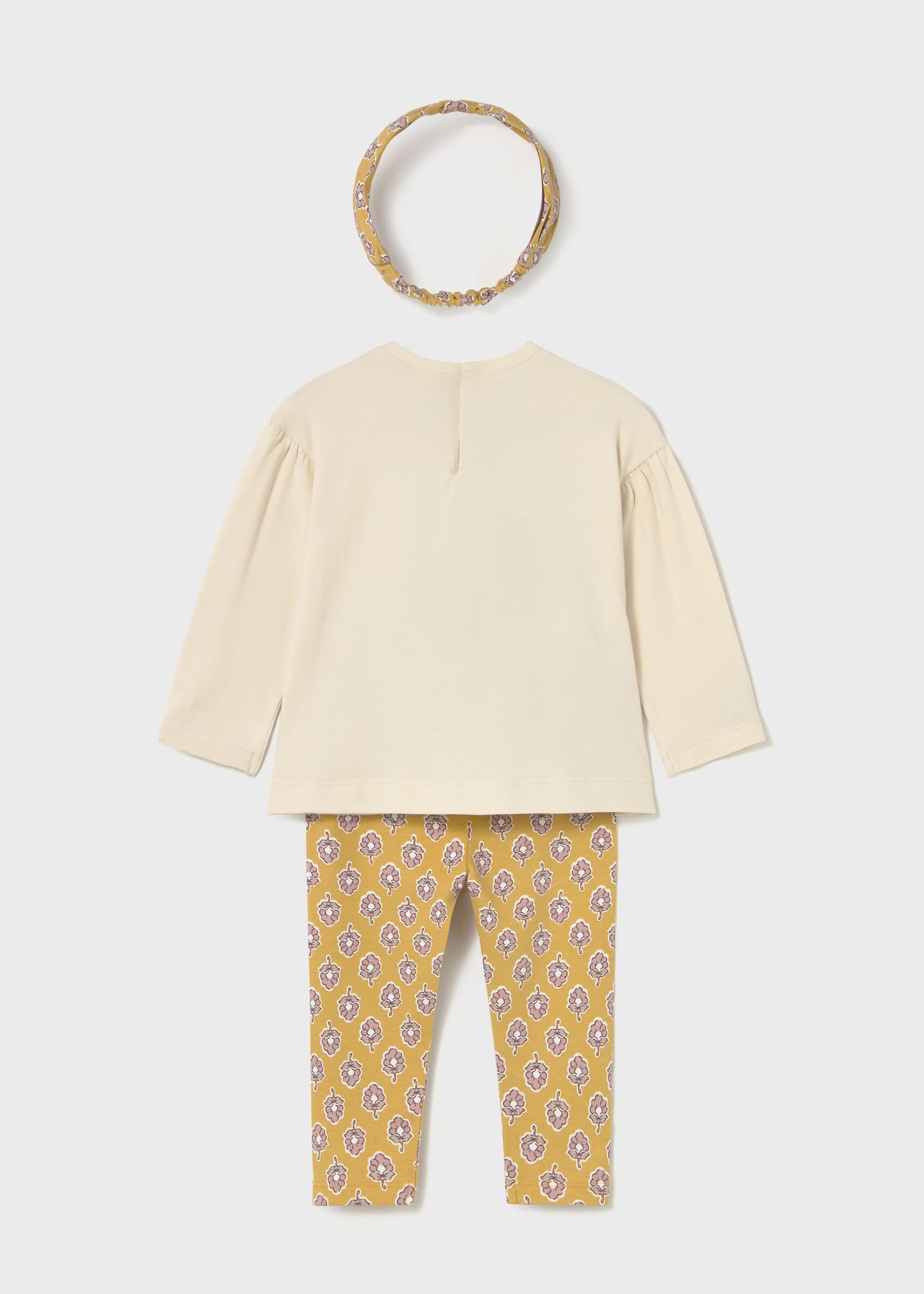 Ensemble legging avec serre-tête bébé