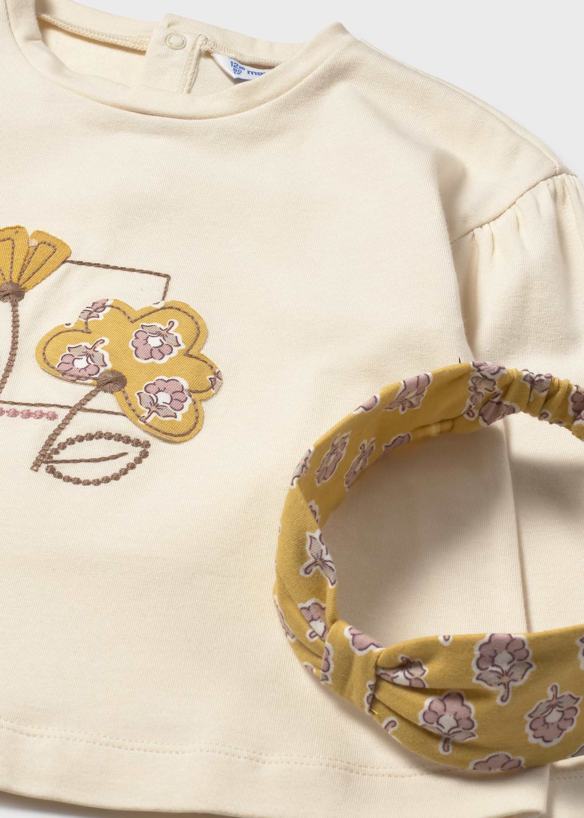 Ensemble legging avec serre-tête bébé