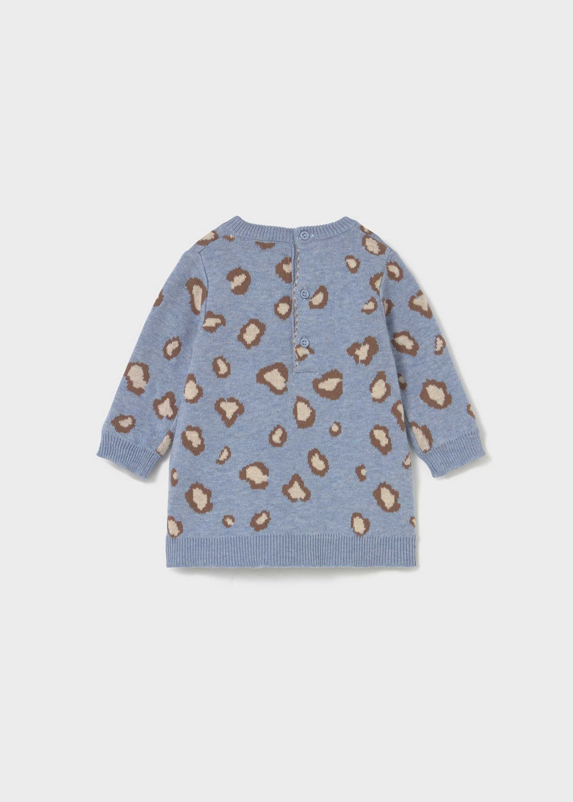 Newborn knitted dress