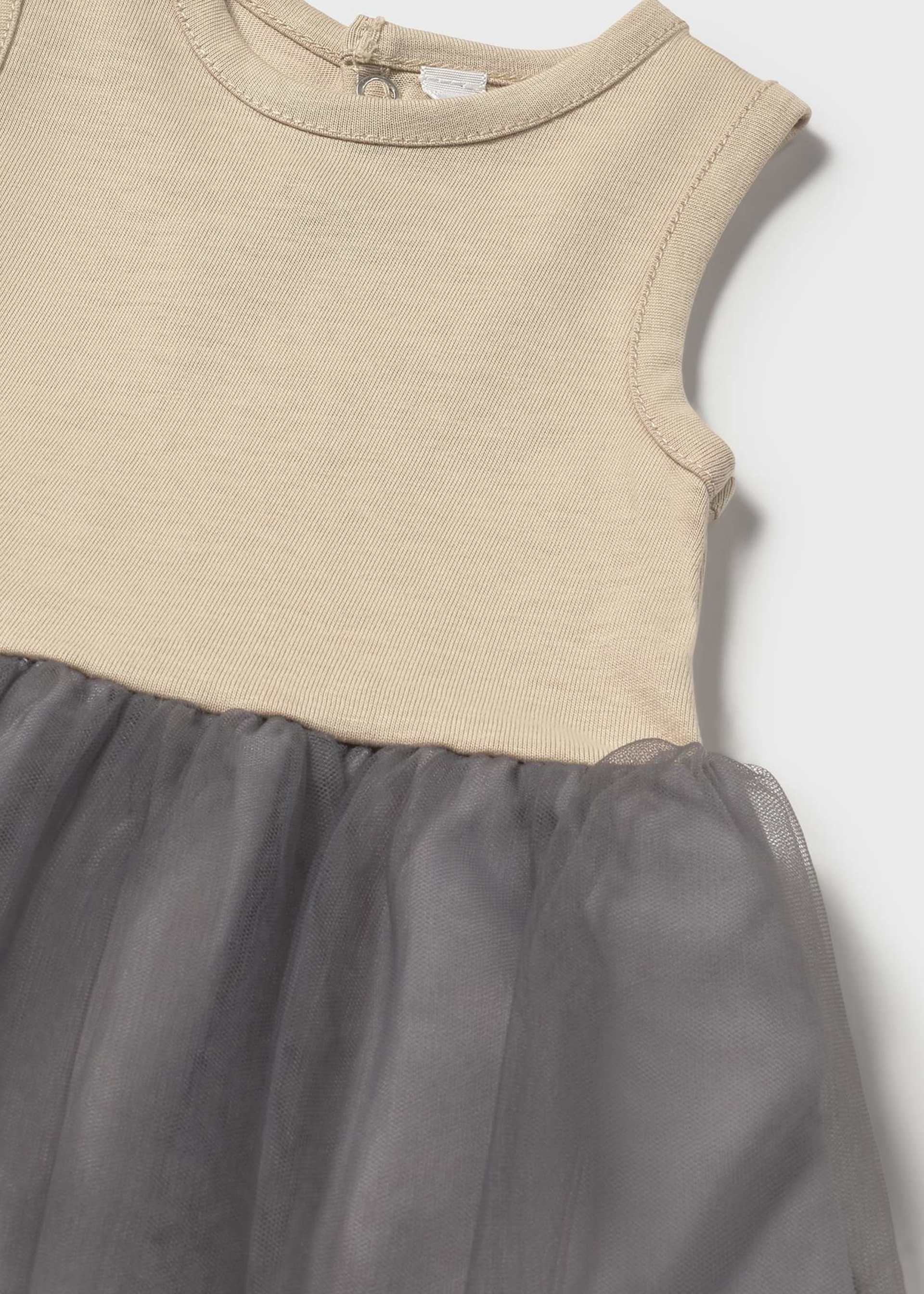 Newborn combined tulle dress