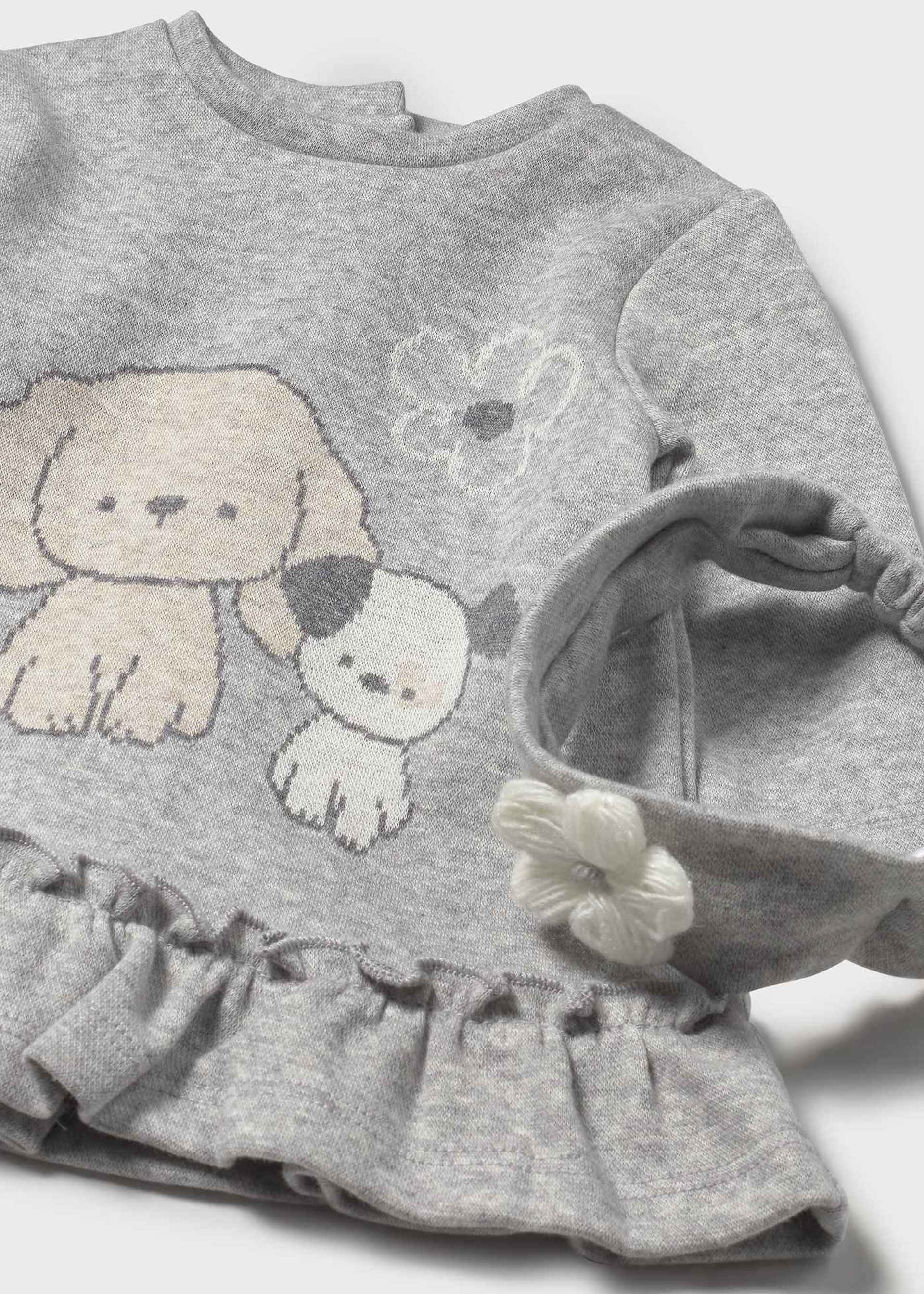 Rochie cu bentita nou-nascut