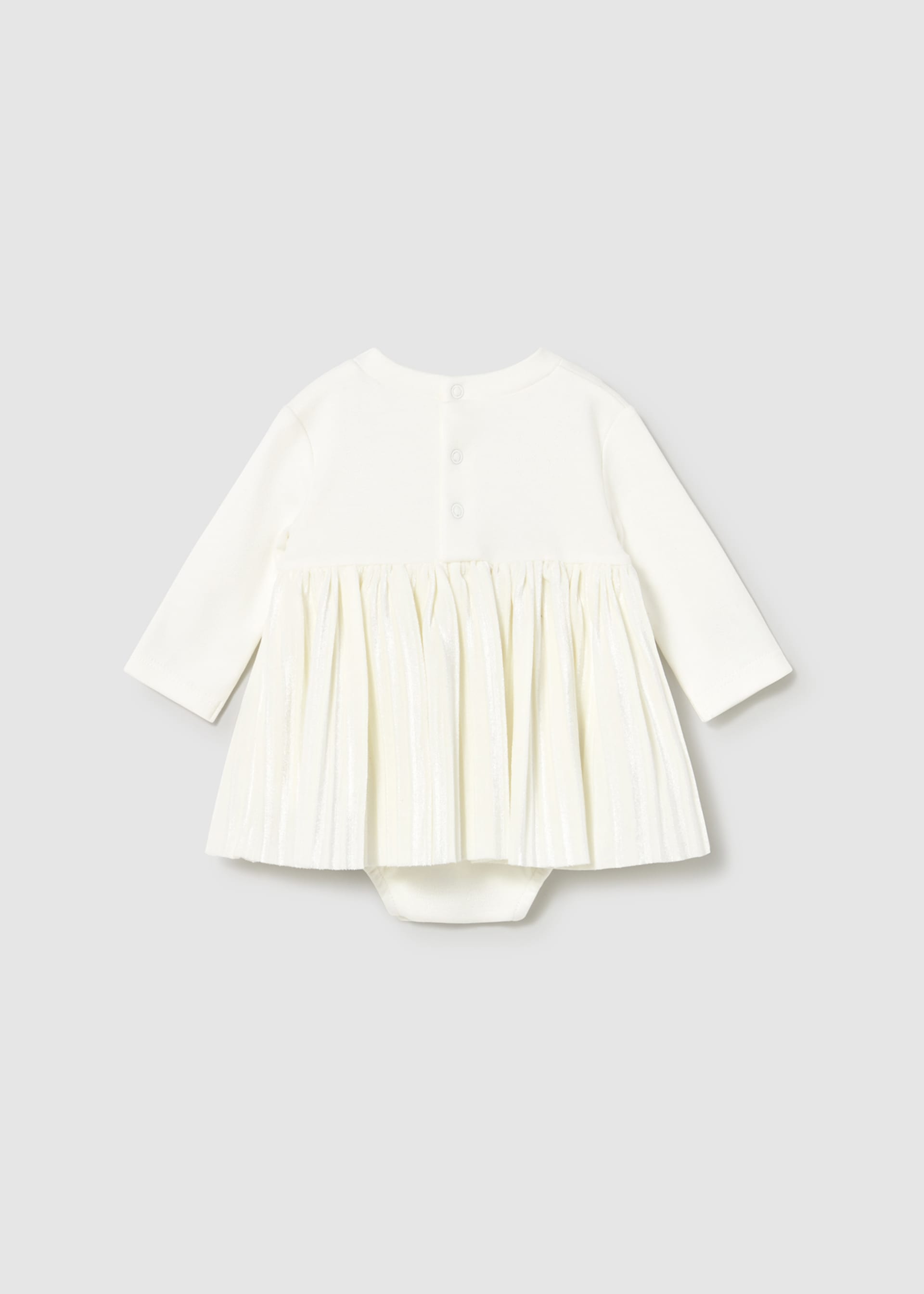 Newborn combined towelling romper