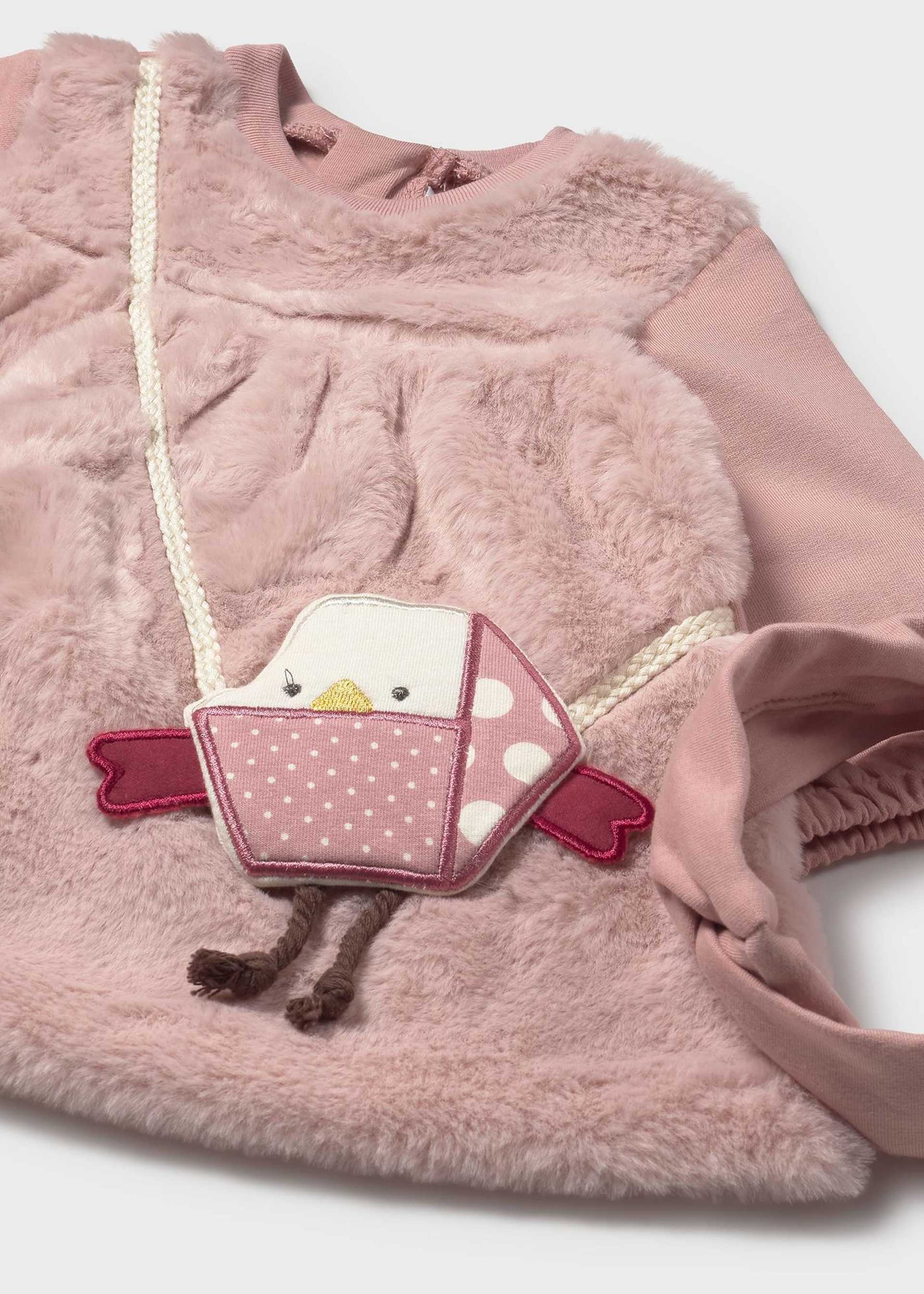 Robe avec sac et serre-tête nouveau-né Robe avec sac et serre-tête nouveau-né