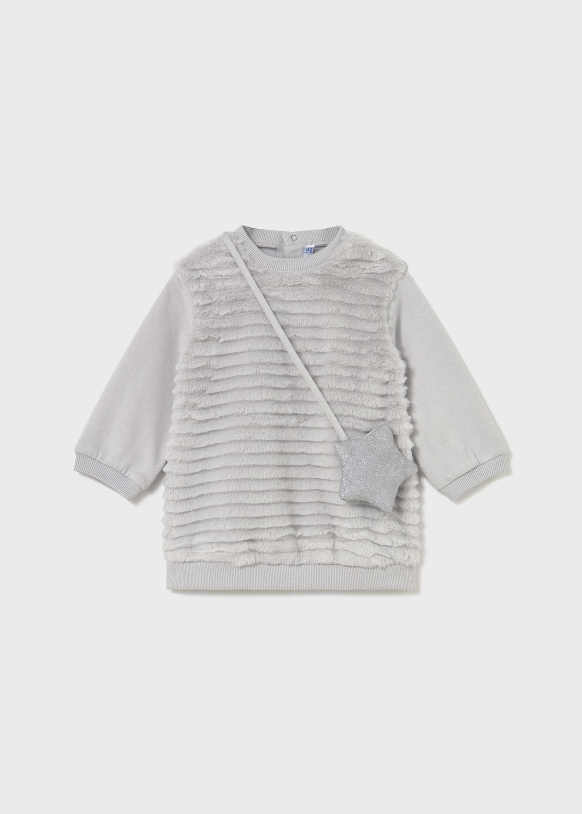 Vestido com bolso bebé